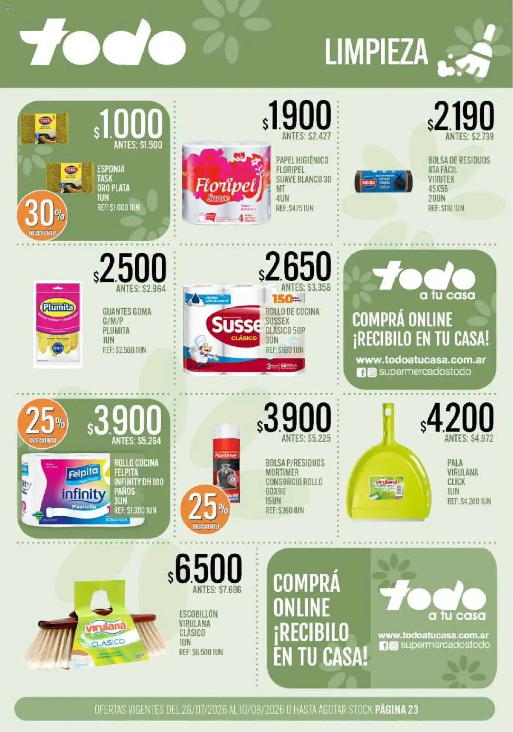 Supermercados TODO Ofertas - folleto válido desde 28/07/2026 página 23 de 24