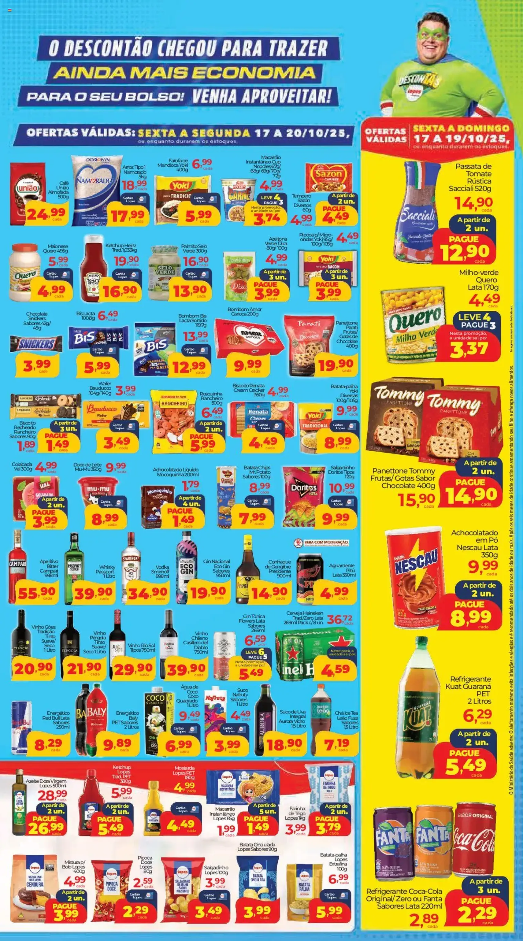 Lopes Supermercados - Ofertas da semana - folheto válido a partir de 17/10/2025 página 3 de 4