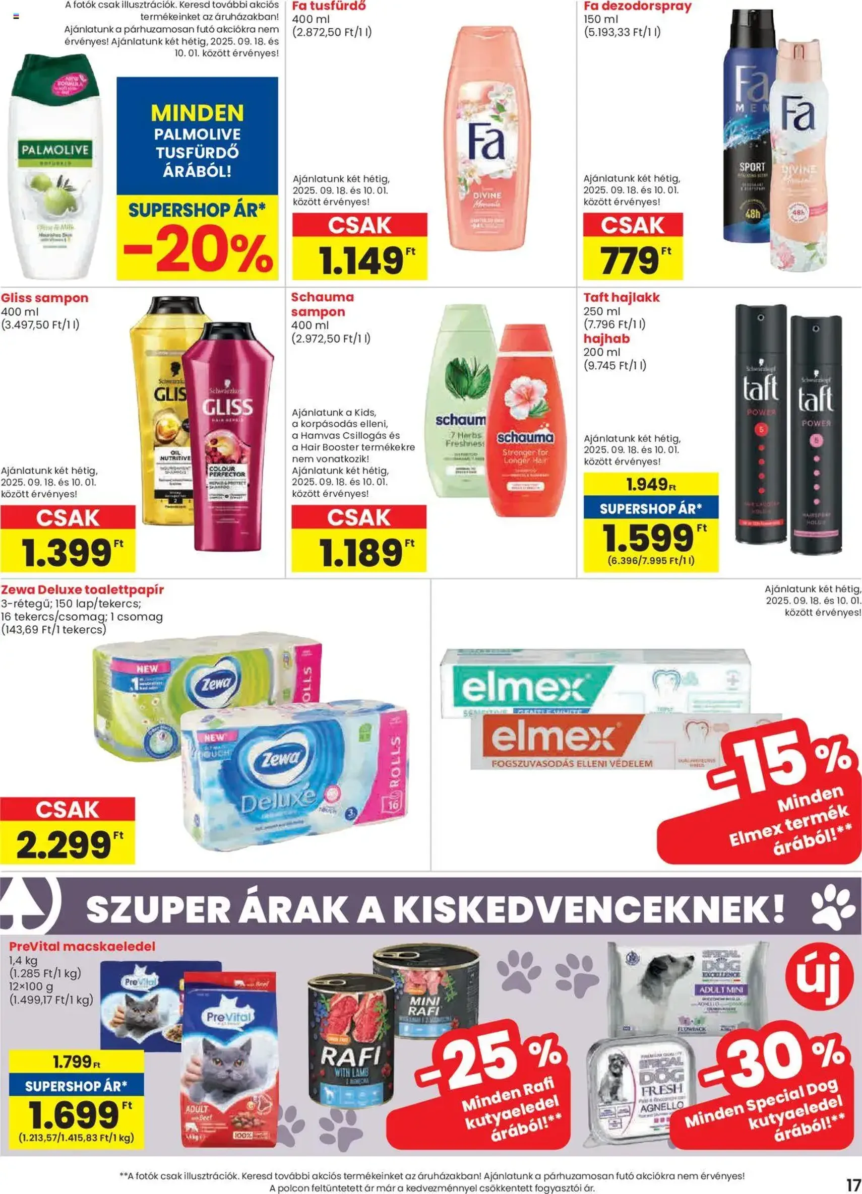 Spar Akciós újság - 2025.09.18. érvényes szórólap 17 oldal 20 oldalból