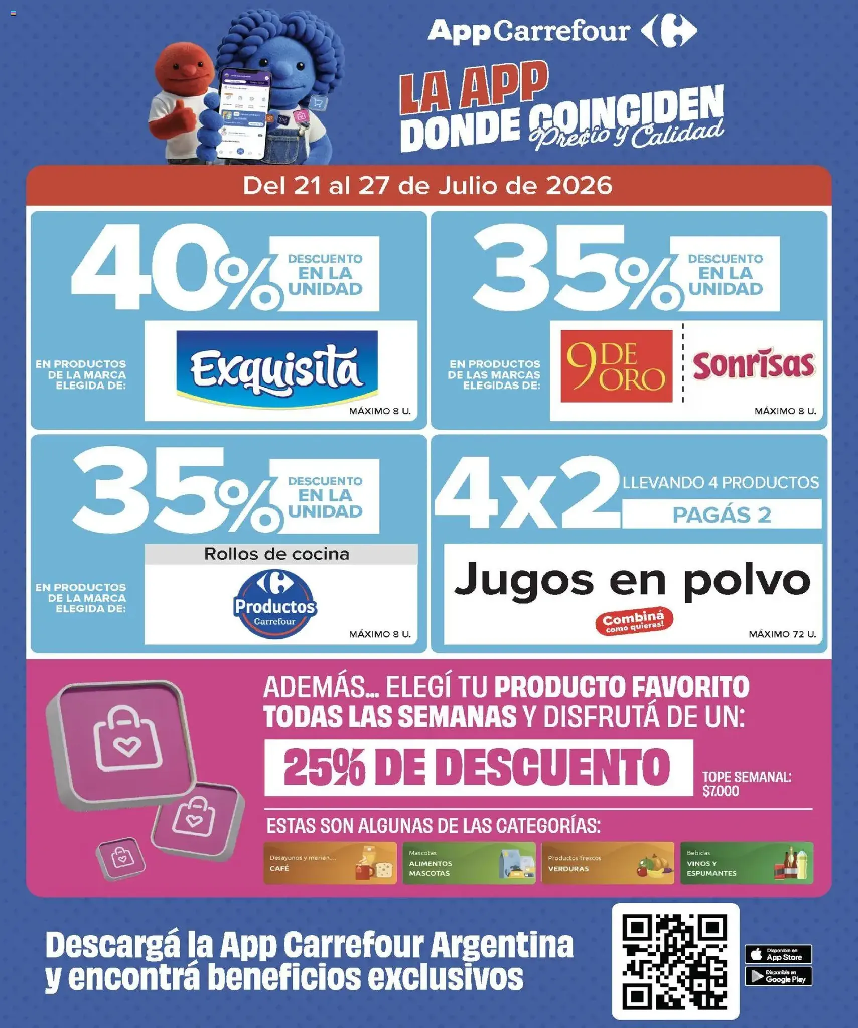 Carrefour Market catálogo - folleto válido desde 21/07/2026 página 2 de 21