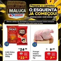 Semar Supermercado Black Friday - pré-visualização do folheto, válido a partir de 25/11/2025