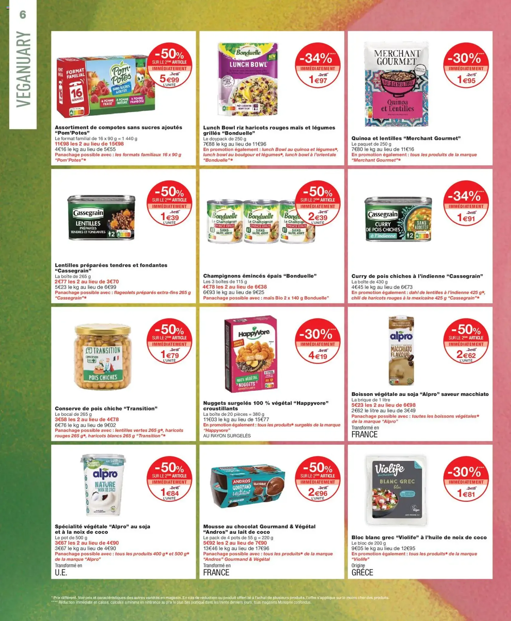 Monoprix catalogue - brochure valable à partir du 01/01/2026, page 6 sur 69