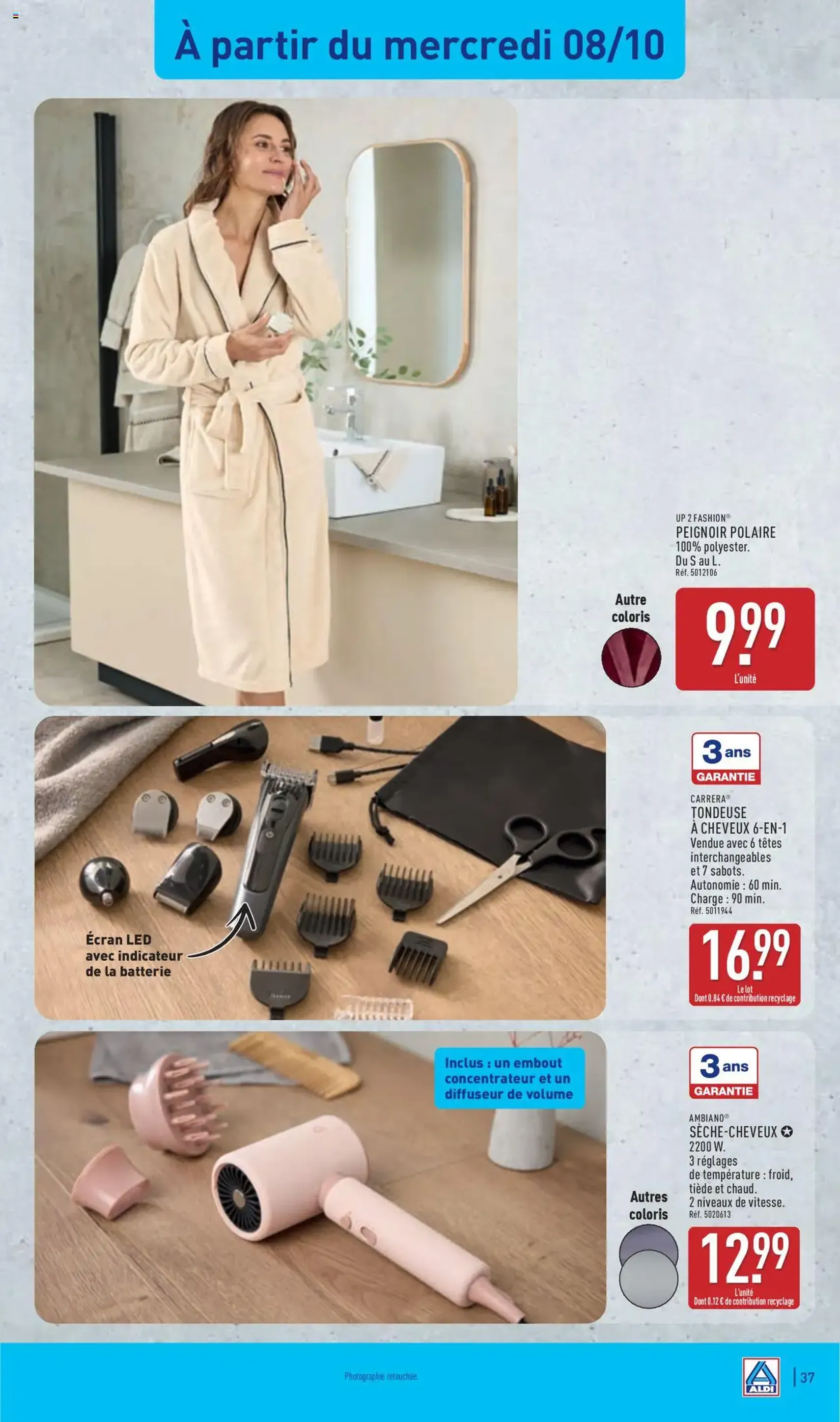Aldi catalogue semaine 41 - brochure valable à partir du 07/10/2025, page 39 sur 54