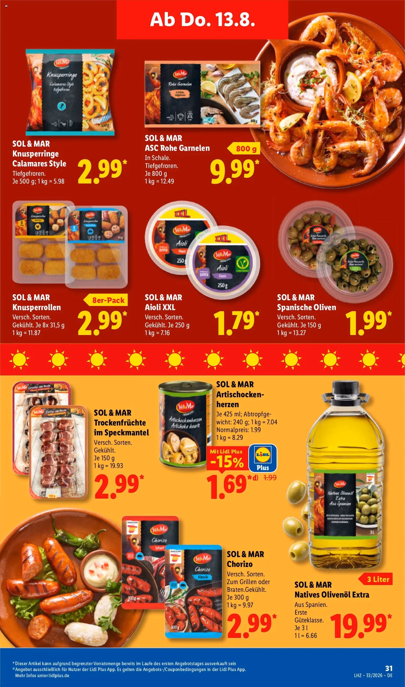 Lidl Prospekt - Gültiger Prospekt ab 10.08.2026, Seite 55 von insgesamt 73