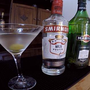 Recipe preview Classic Vodka martini or vodkatini cocktail recipe