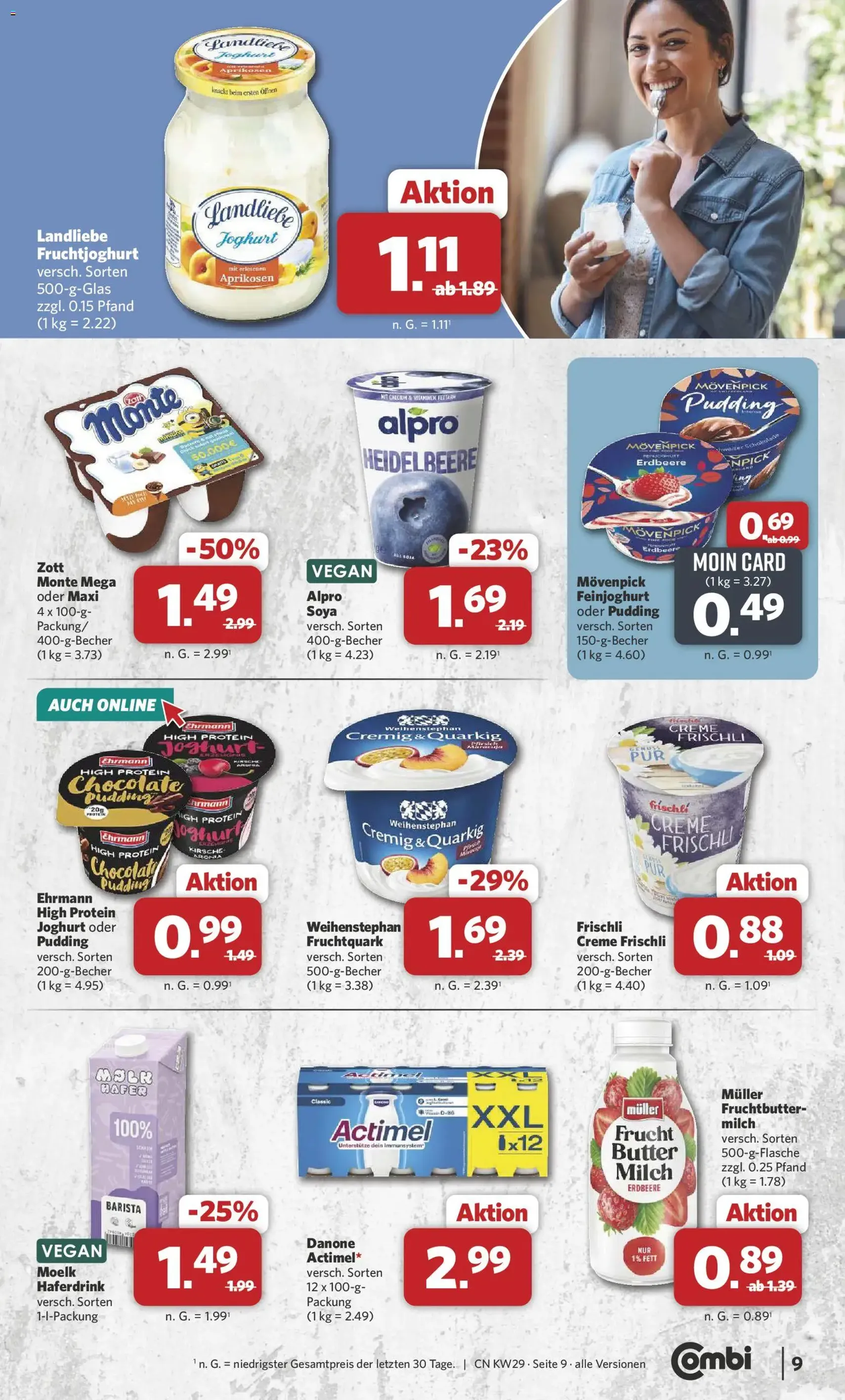 Combi Prospekt - Gültiger Prospekt ab 13.07.2026, Seite 9 von insgesamt 37