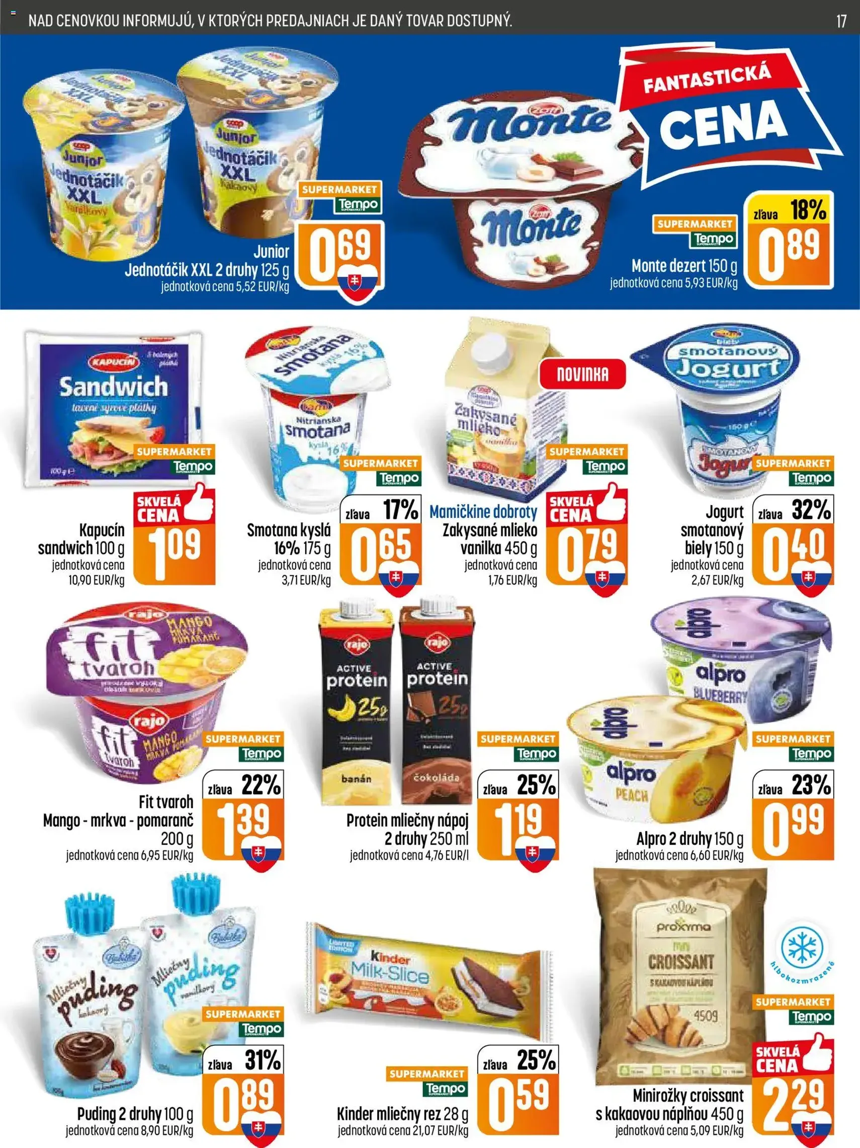 COOP Jednota leták - platný leták od 28.05.2026 strana 17 z 28