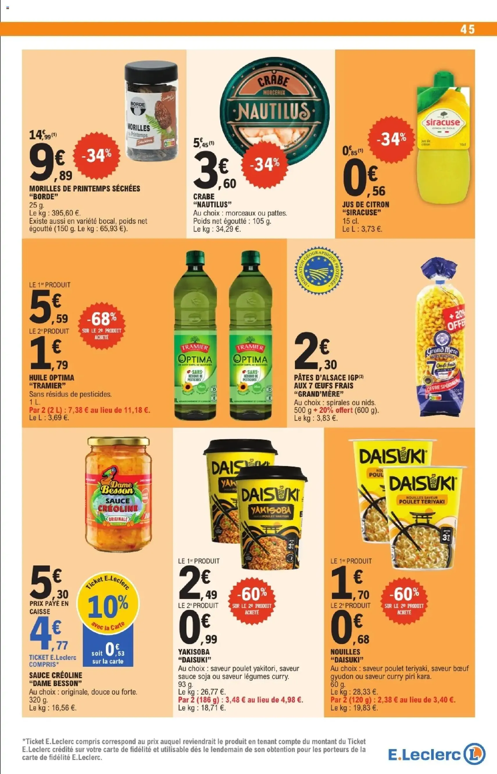 E.Leclerc catalogue semaine 51 - brochure valable à partir du 16/12/2025, page 45 sur 64