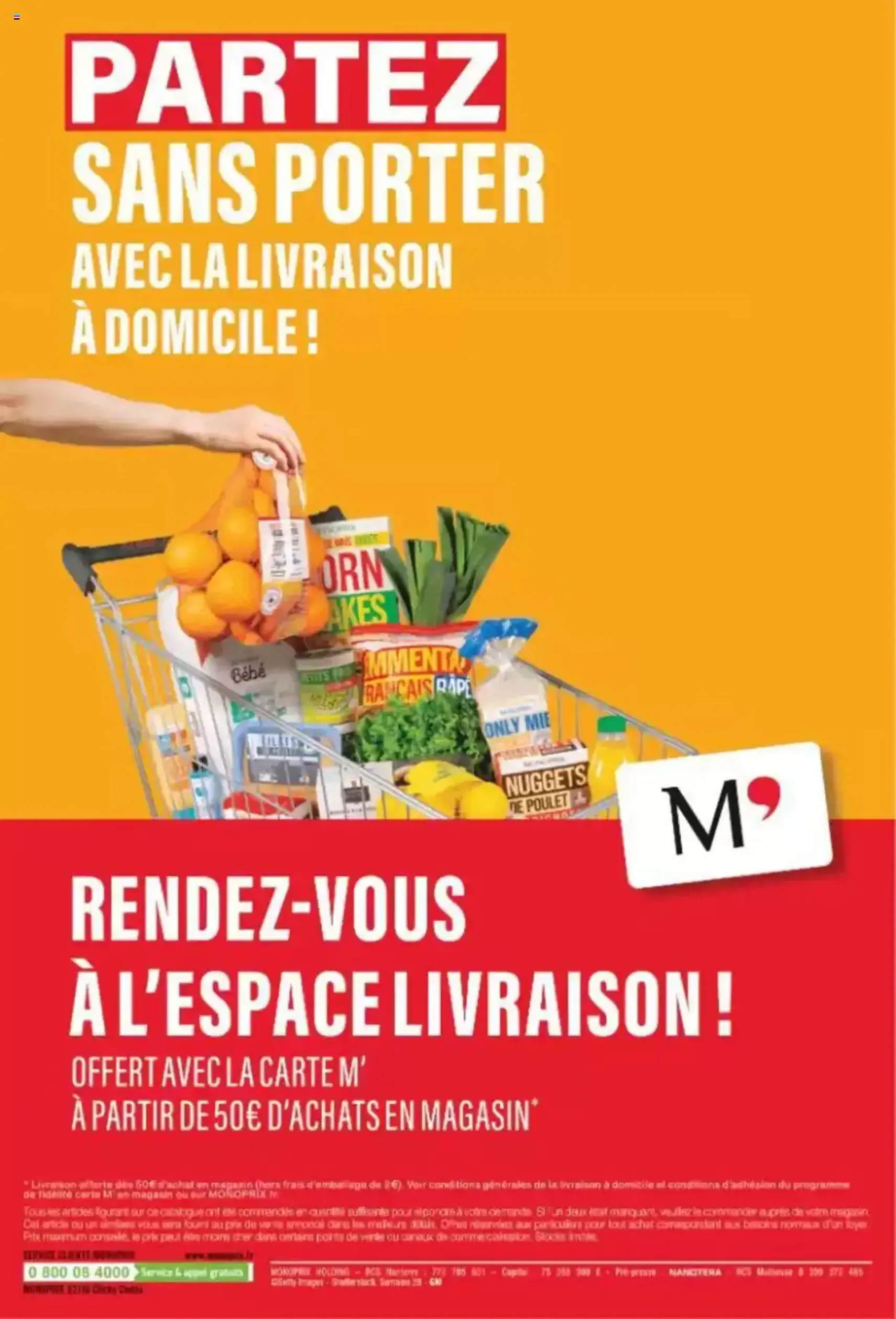 Monoprix catalogue - brochure valable à partir du 15/07/2025, page 44 sur 44 Monoprix catalogue - brochure valable à partir du 15/07/2025, page 44 sur 44