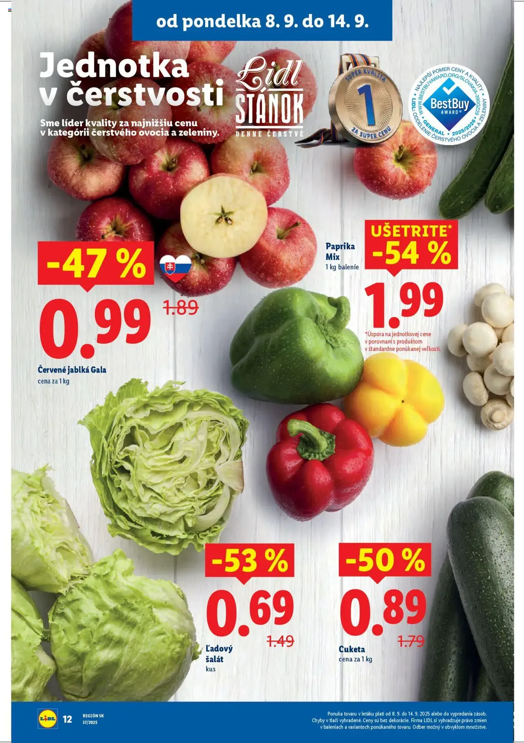 Lidl leták - platný leták od 08.09.2025 strana 12 z 91 Lidl leták - platný leták od 08.09.2025 strana 12 z 91