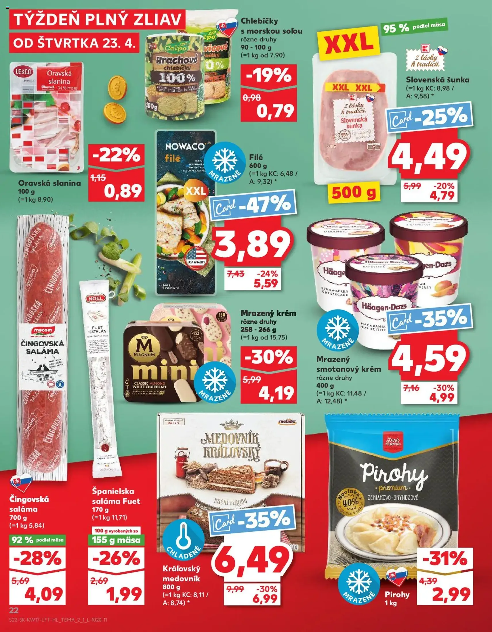 Kaufland leták - platný leták od 23.04.2026 strana 22 z 76