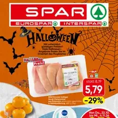 Spar Flugblatt - Prospekt Vorschau gültig ab 22.10.2026