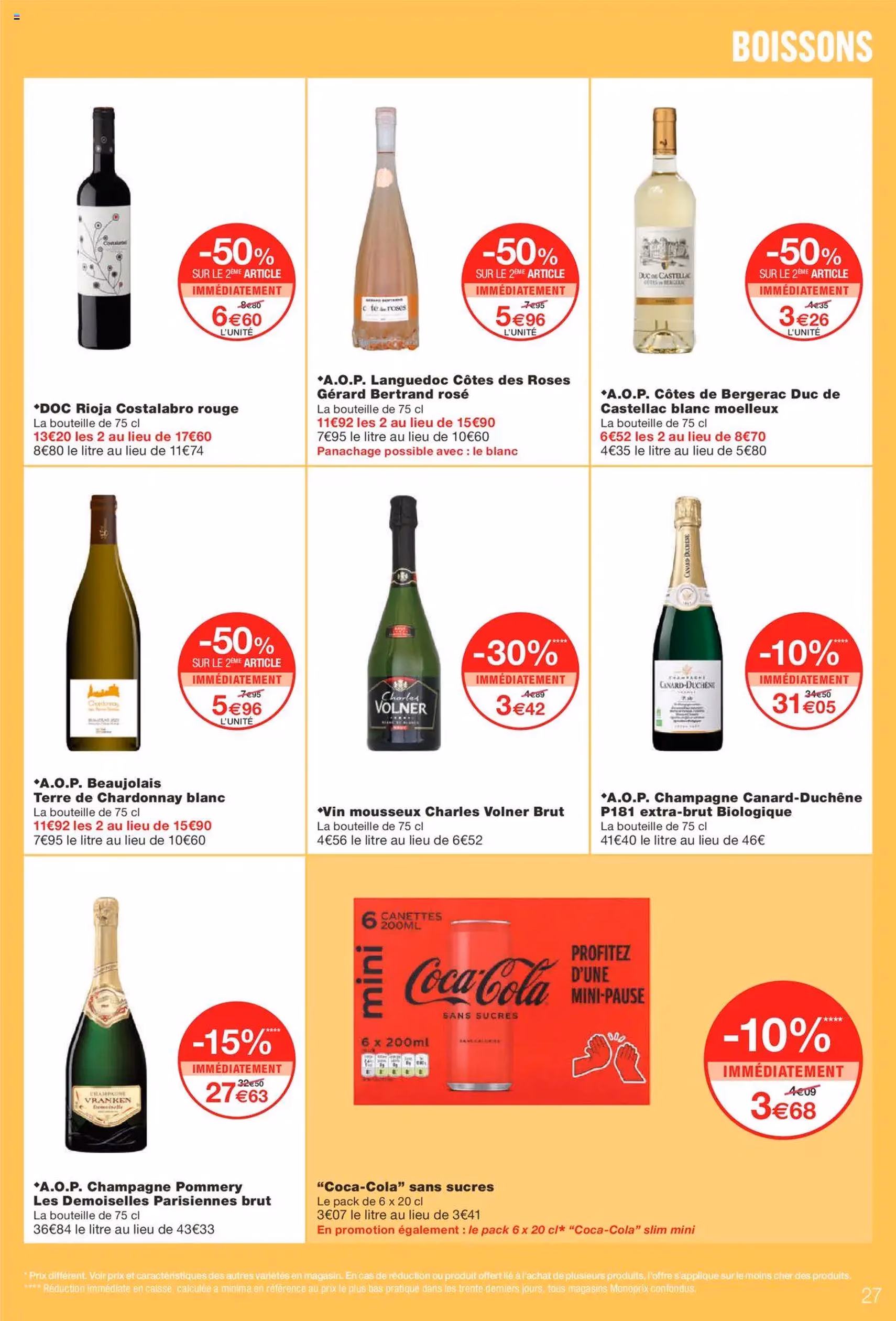 Monoprix catalogue - brochure valable à partir du 23/09/2025, page 27 sur 56 Monoprix catalogue - brochure valable à partir du 23/09/2025, page 27 sur 56