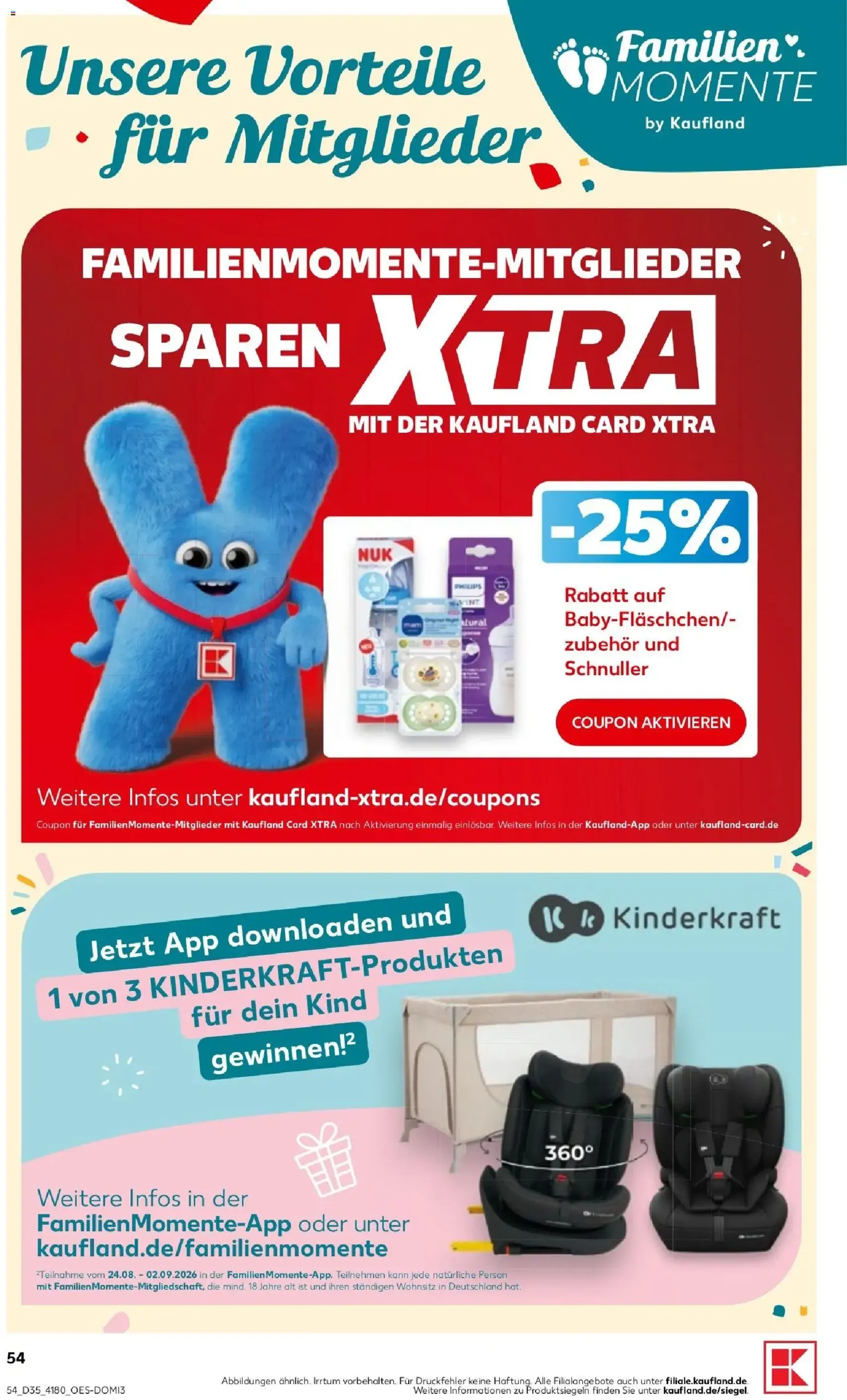 Kaufland Prospekt - Gültiger Prospekt ab 27.08.2026, Seite 54 von insgesamt 60