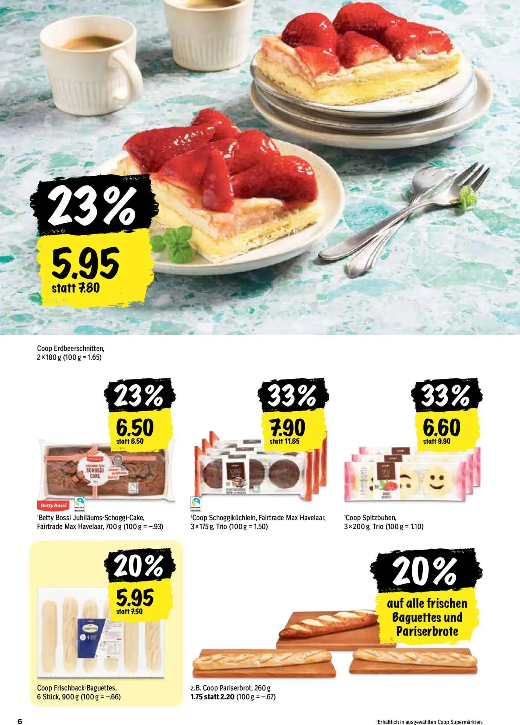 Coop aktionen - Gültiger Prospekt ab 06.08.2026, Seite 6 von insgesamt 24