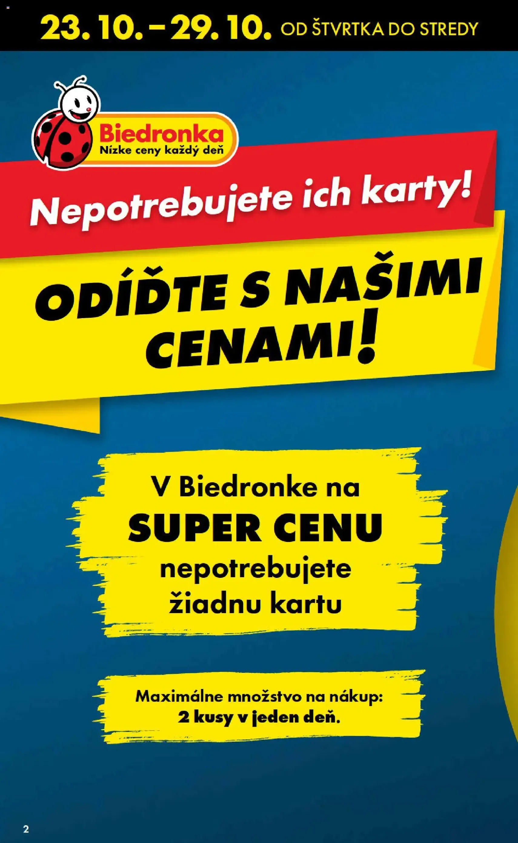 Biedronka leták - platný leták od 23.10.2025 strana 2 z 48 Biedronka leták - platný leták od 23.10.2025 strana 2 z 48