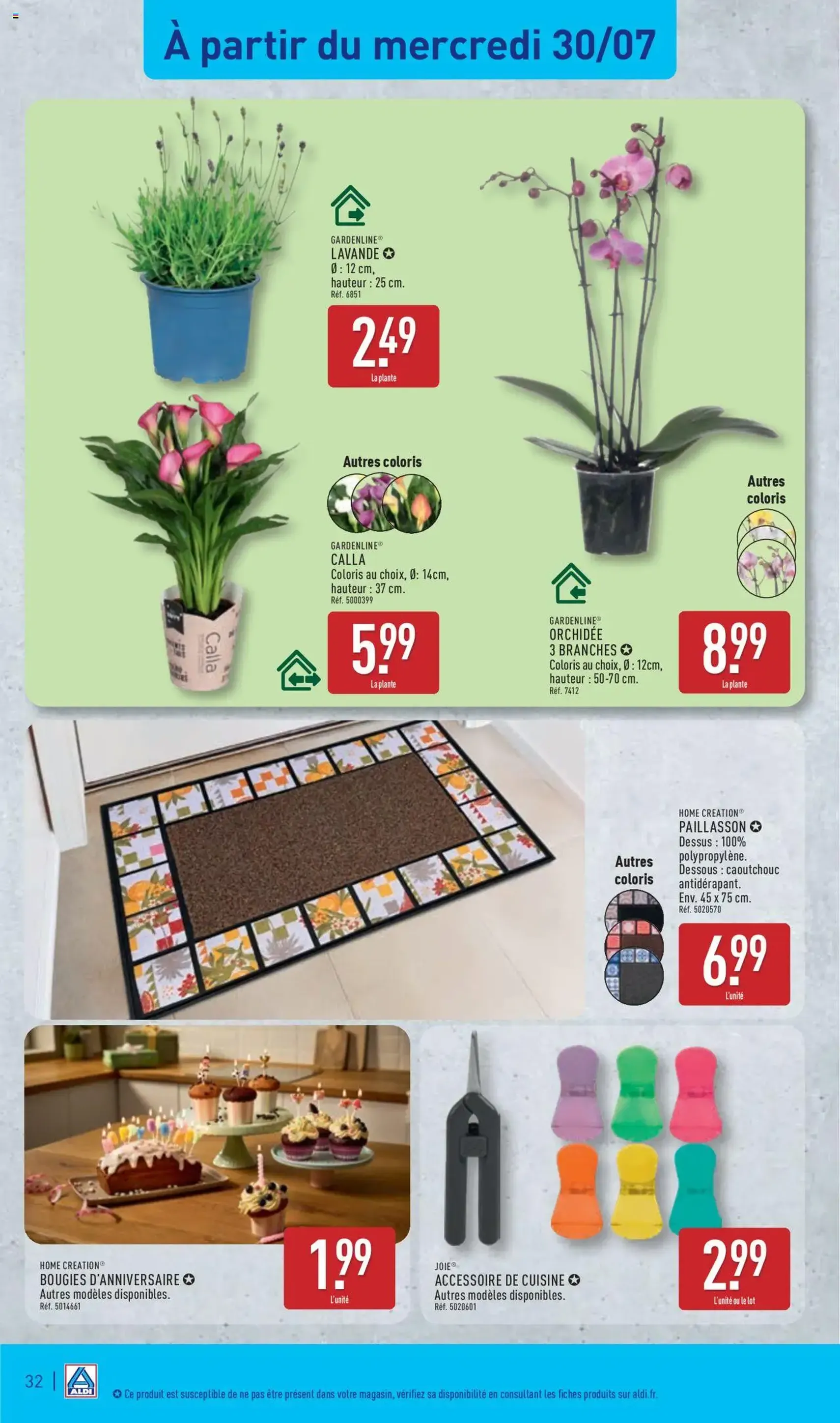 Aldi catalogue de la semaine 31 - brochure valable à partir du 29/07/2025, page 34 sur 50