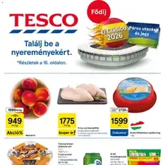 Tesco aktuális akciós újság - szórólap előnézete érvényes 2026.06.11. -tól
