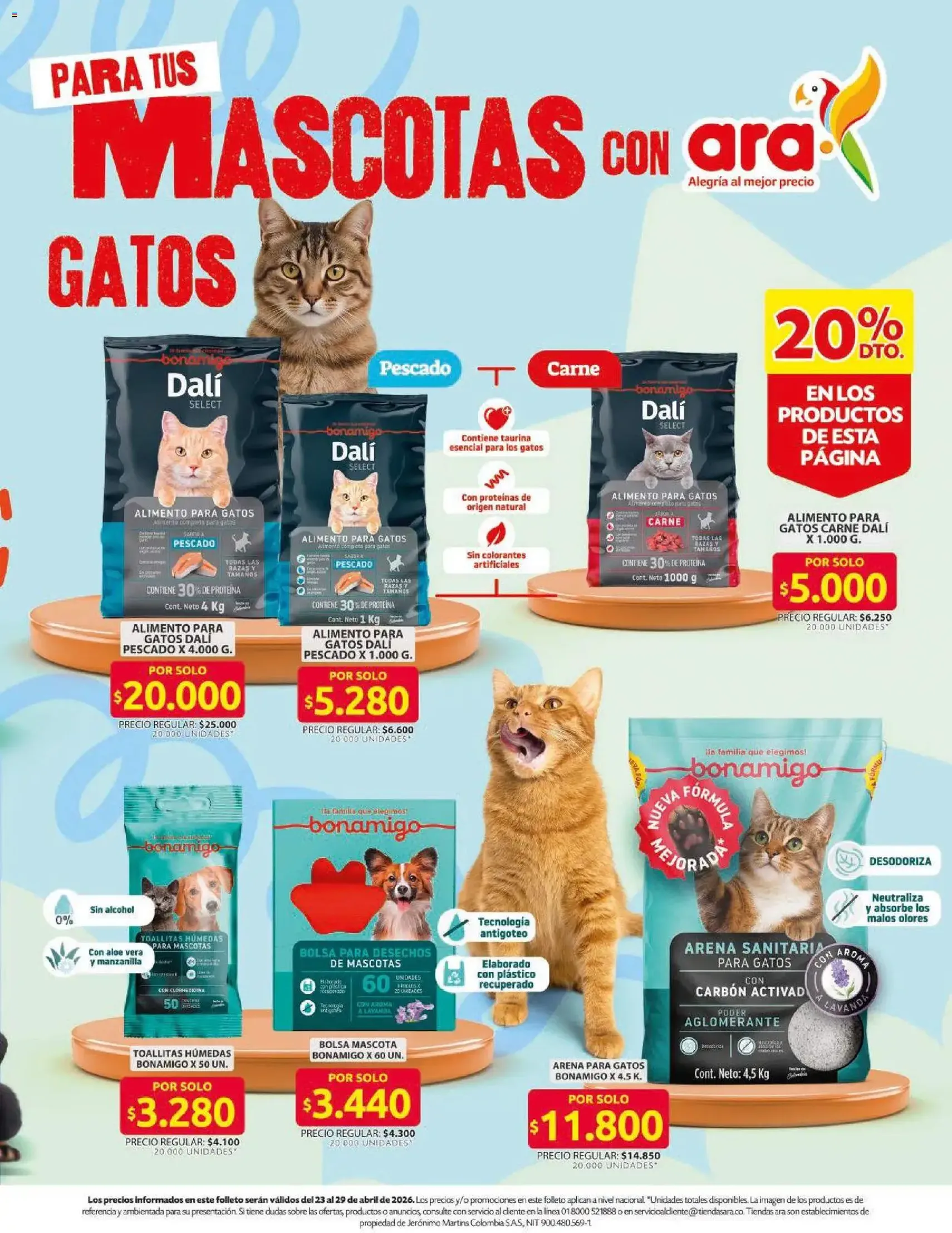 Ara catálogo - Ahorra con precios bajos y ofertas en la canasta familiar | ara - folleto válido desde 02/04/2026 página 9 de 12