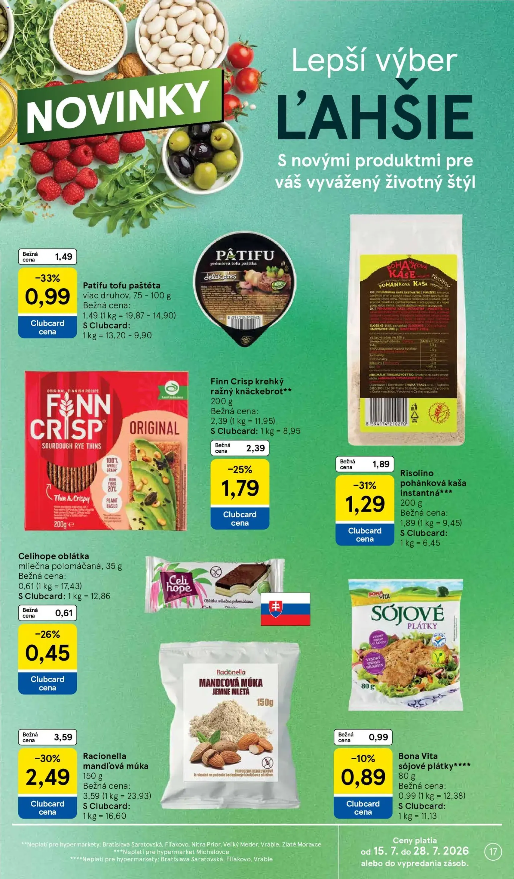 Tesco Hypermarket - leták - platný leták od 15.07.2026 strana 17 z 52