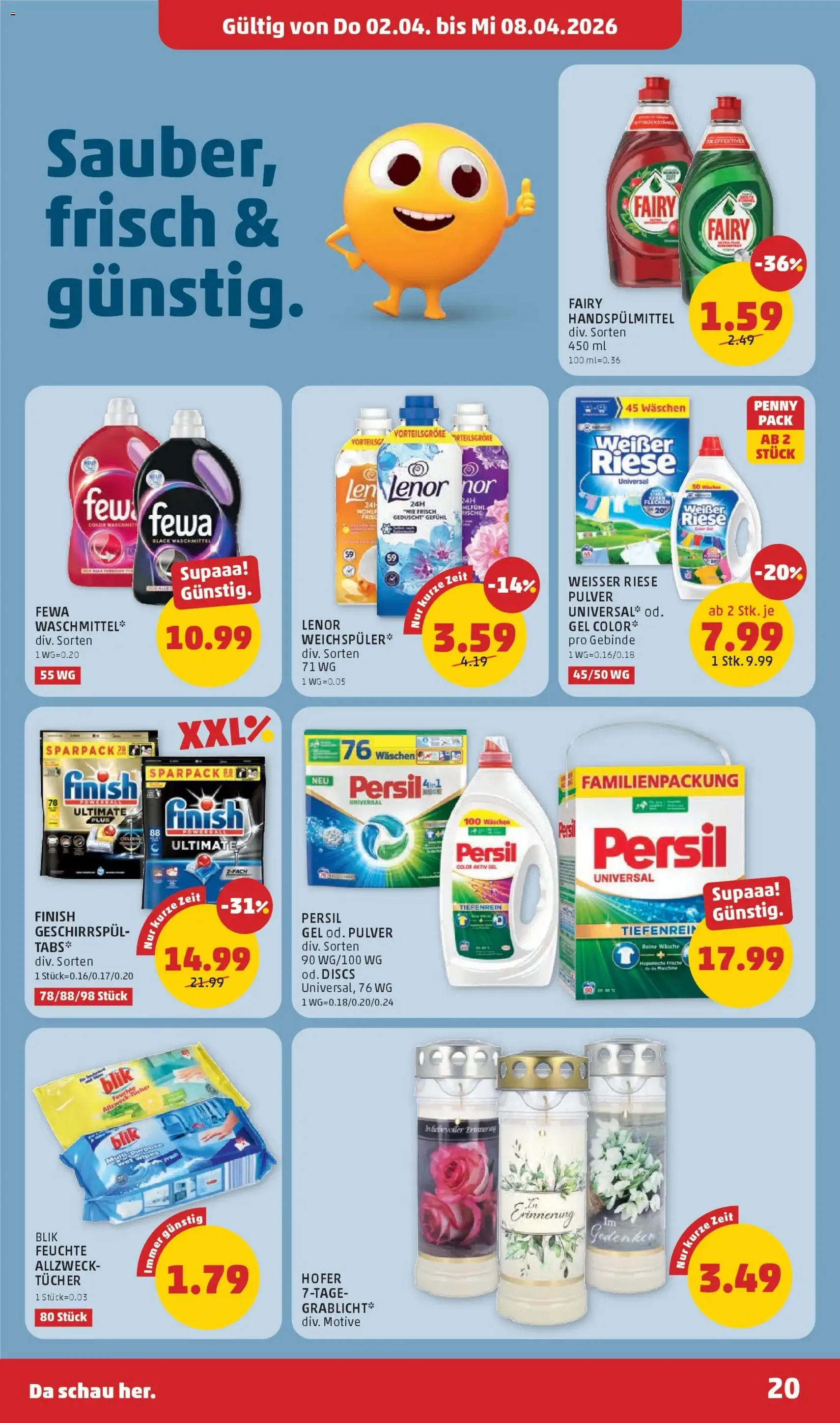 Penny Markt Flugblatt - Gültiger Prospekt ab 02.04.2026, Seite 20 von insgesamt 32
