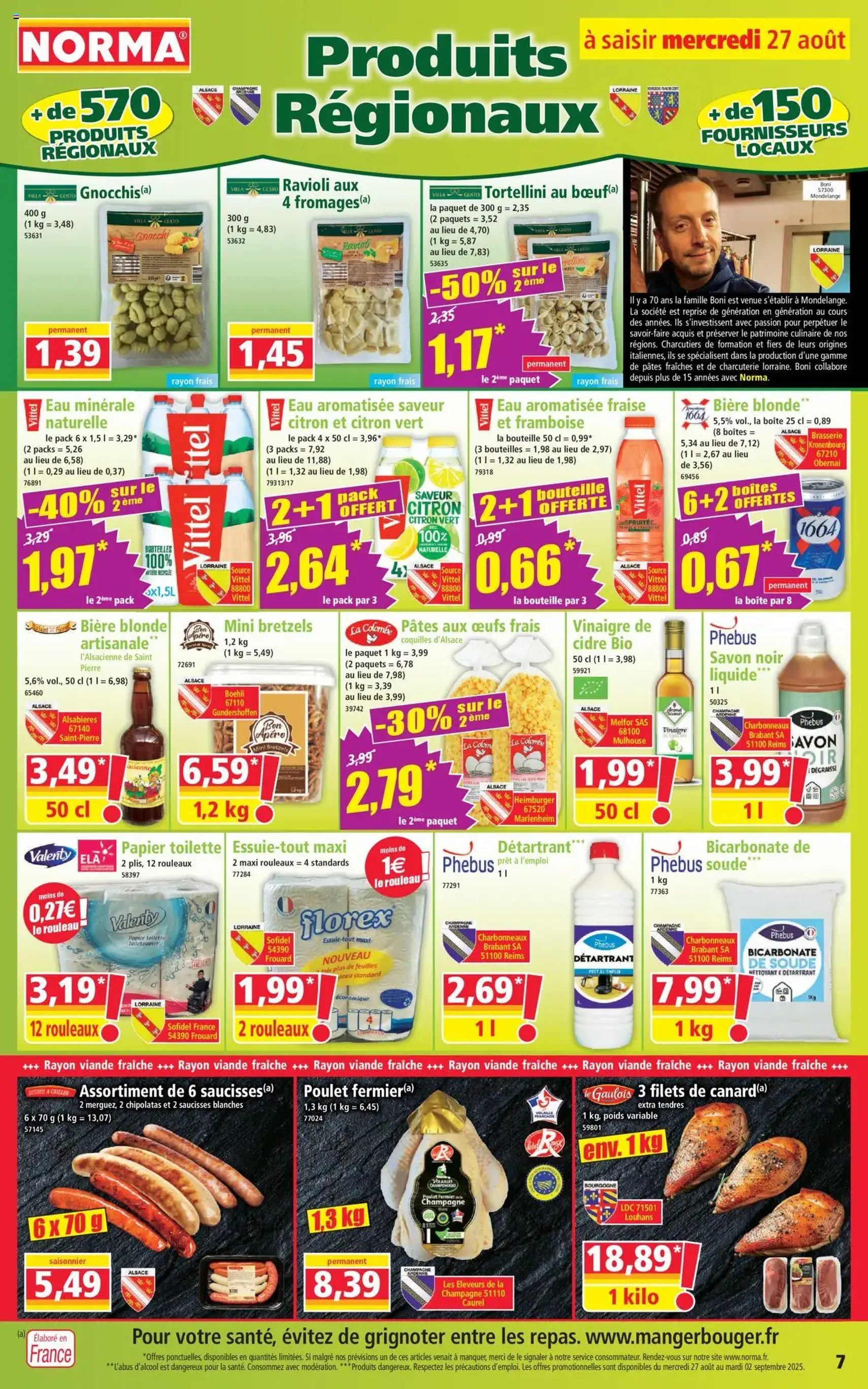 Norma catalogue - brochure valable à partir du 27/08/2025, page 7 sur 12
