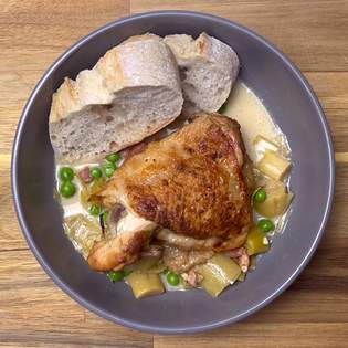 Recipe preview Tender Chicken Thighs in Slow Cooker