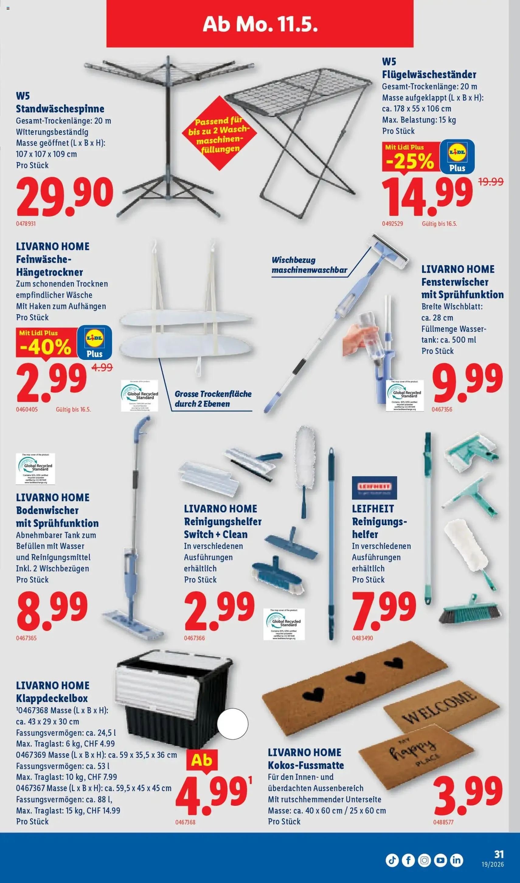 Lidl aktionen - Gültiger Prospekt ab 07.05.2026, Seite 31 von insgesamt 32