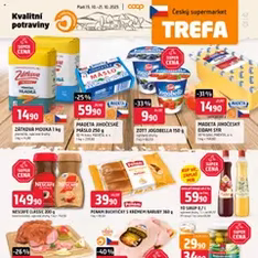 Trefa leták - náhled letáku platný od 15.10.2025