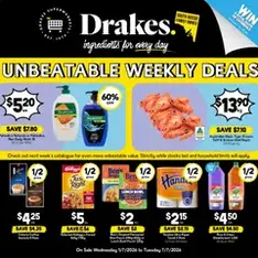 Drakes catalogue - Flyer preview valid from 01/07/2026
