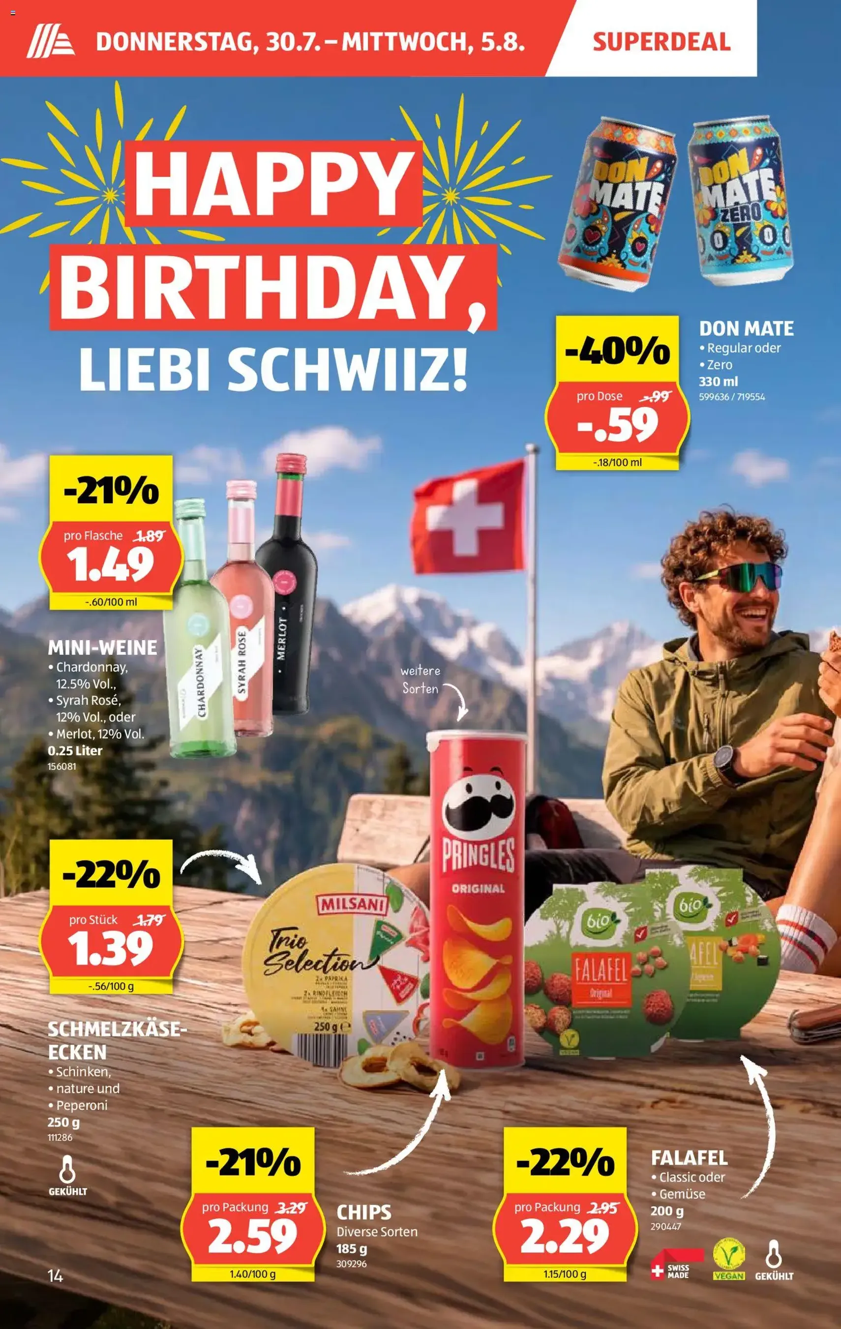 Aldi aktionen - Gültiger Prospekt ab 30.07.2026, Seite 14 von insgesamt 43