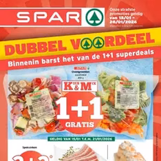 Spar folder - voorvertoning van de folder geldig vanaf 15/01/2026