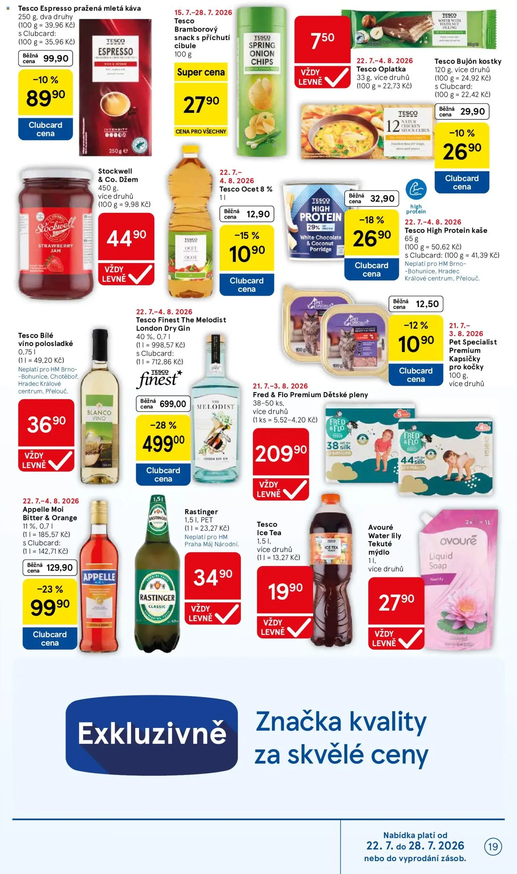 Tesco leták - Hypermarket - platný leták od 22.07.2026 strana 19 z 33