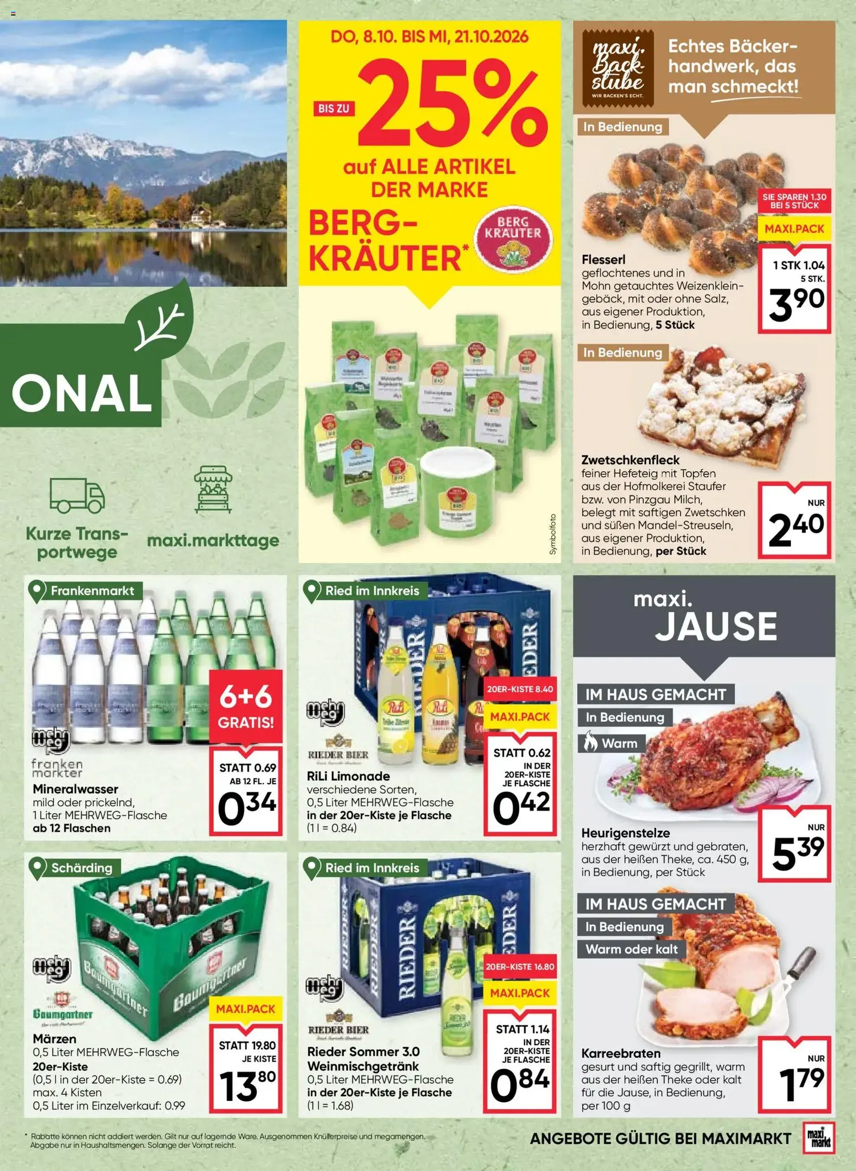 Maximarkt Flugblatt - Gültiger Prospekt ab 08.10.2026, Seite 9 von insgesamt 32