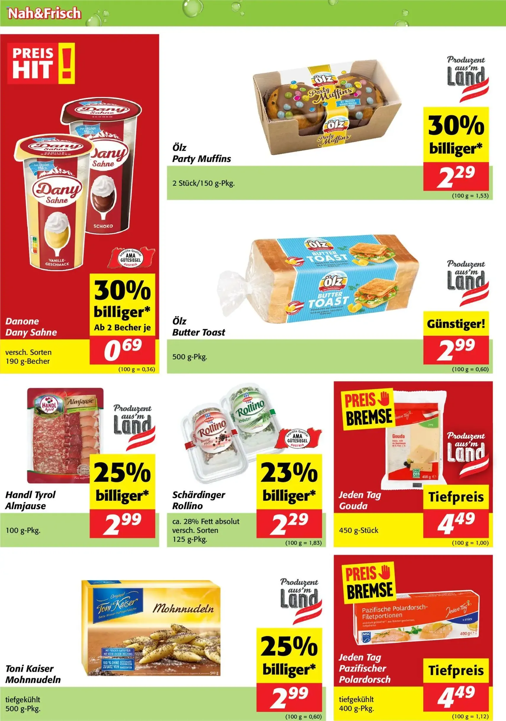 Nah und Frisch Flugblatt - Gültiger Prospekt ab 12.11.2025, Seite 2 von insgesamt 8