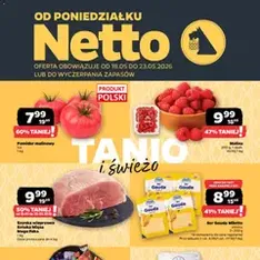 Netto gazetka od poniedziałku spożywcza - podgląd gazetki ważnej od 18.05.2026