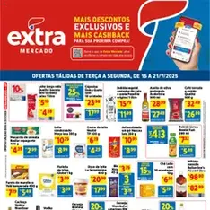 Extra - Ofertas de Mercado - pré-visualização do folheto, válido a partir de 15/07/2025