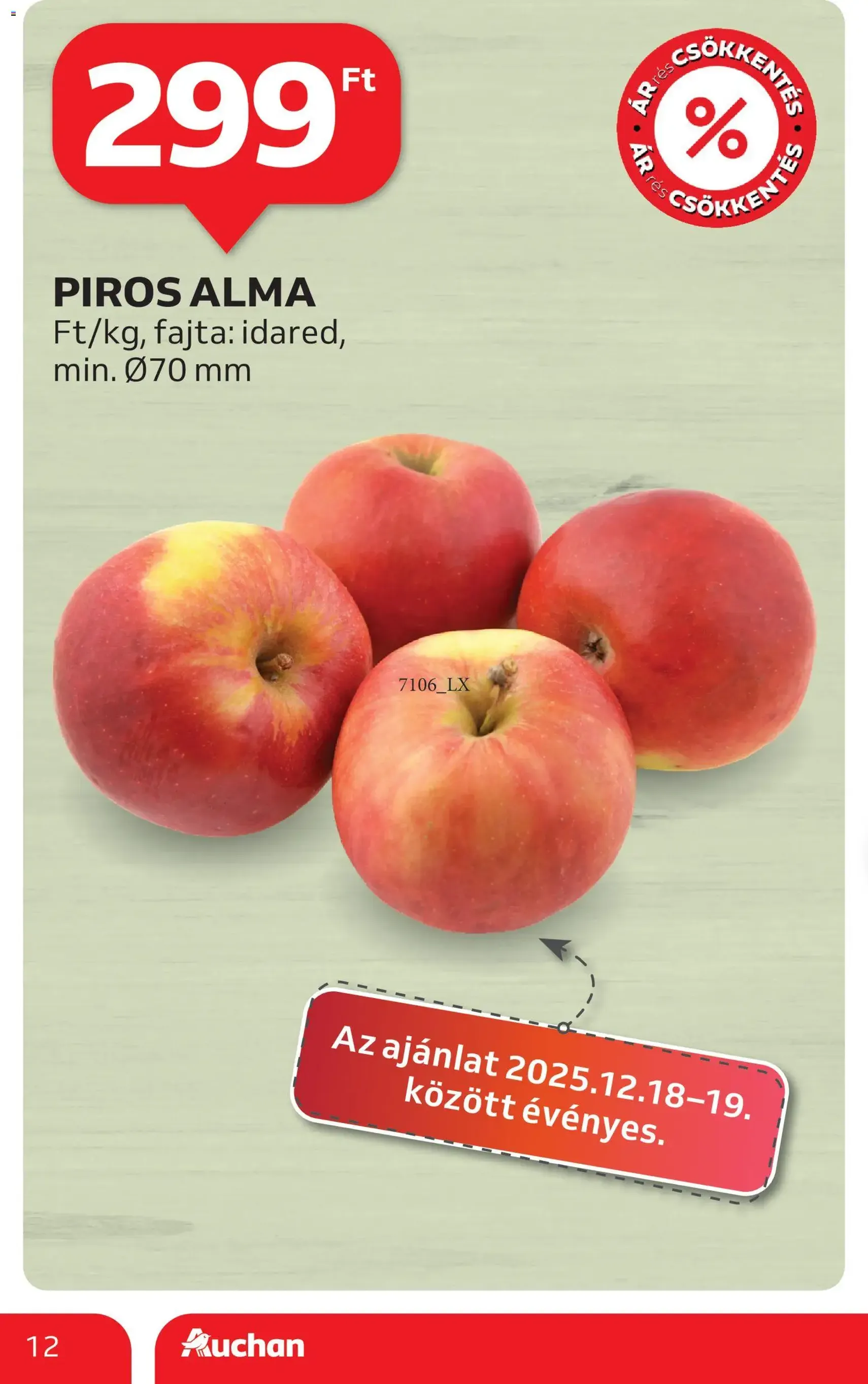 Auchan Akciós újság - 2025.12.18. érvényes szórólap 12 oldal 60 oldalból