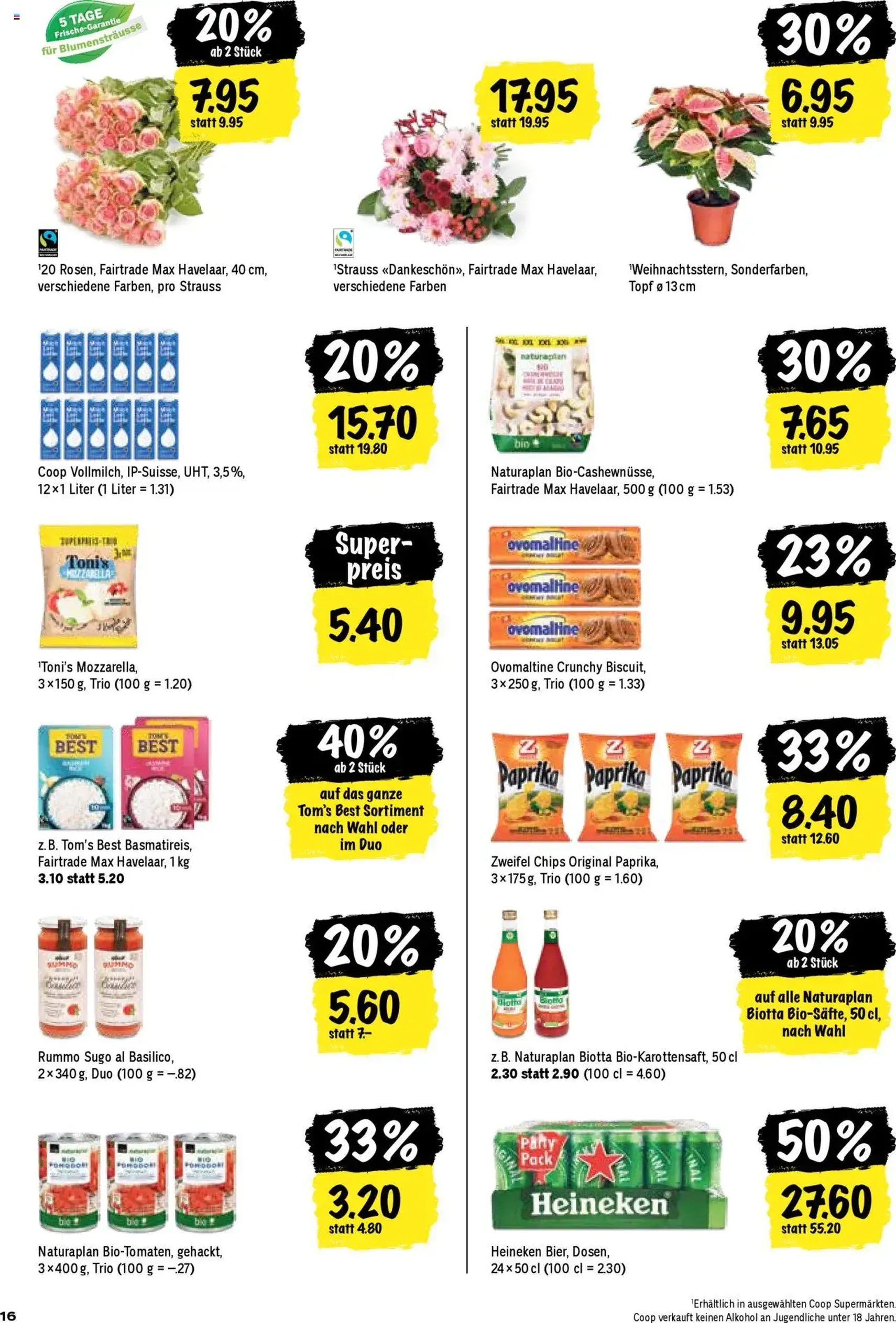 Coop Aktionen - Gültiger Prospekt ab 16.10.2025, Seite 16 von insgesamt 24 Coop Aktionen - Gültiger Prospekt ab 16.10.2025, Seite 16 von insgesamt 24
