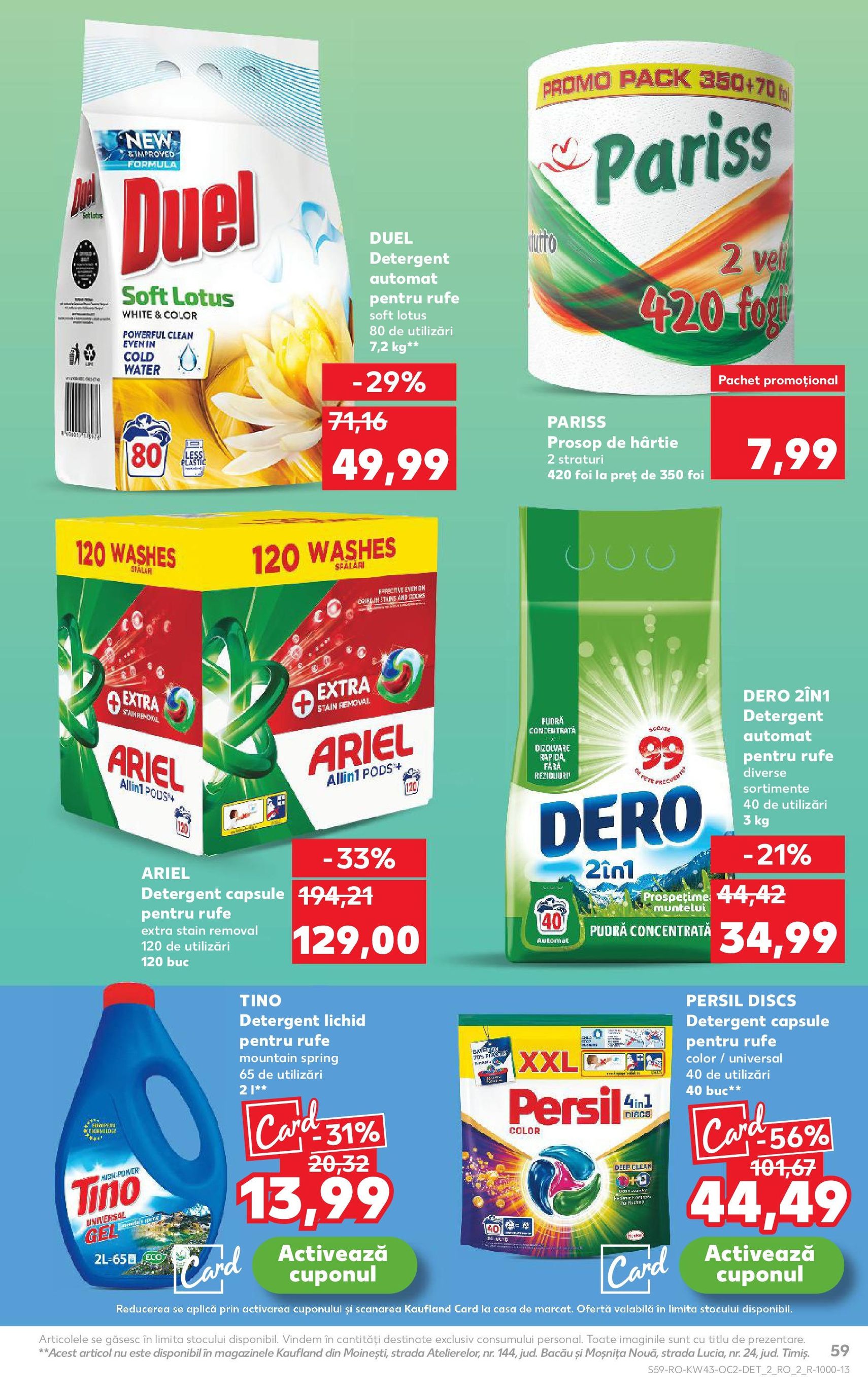 Catalog Kaufland - Bucureşti - cataloage valabile începând cu 22.10.2025 pagina 59 din 62 Catalog Kaufland - Bucureşti - cataloage valabile începând cu 22.10.2025 pagina 59 din 62