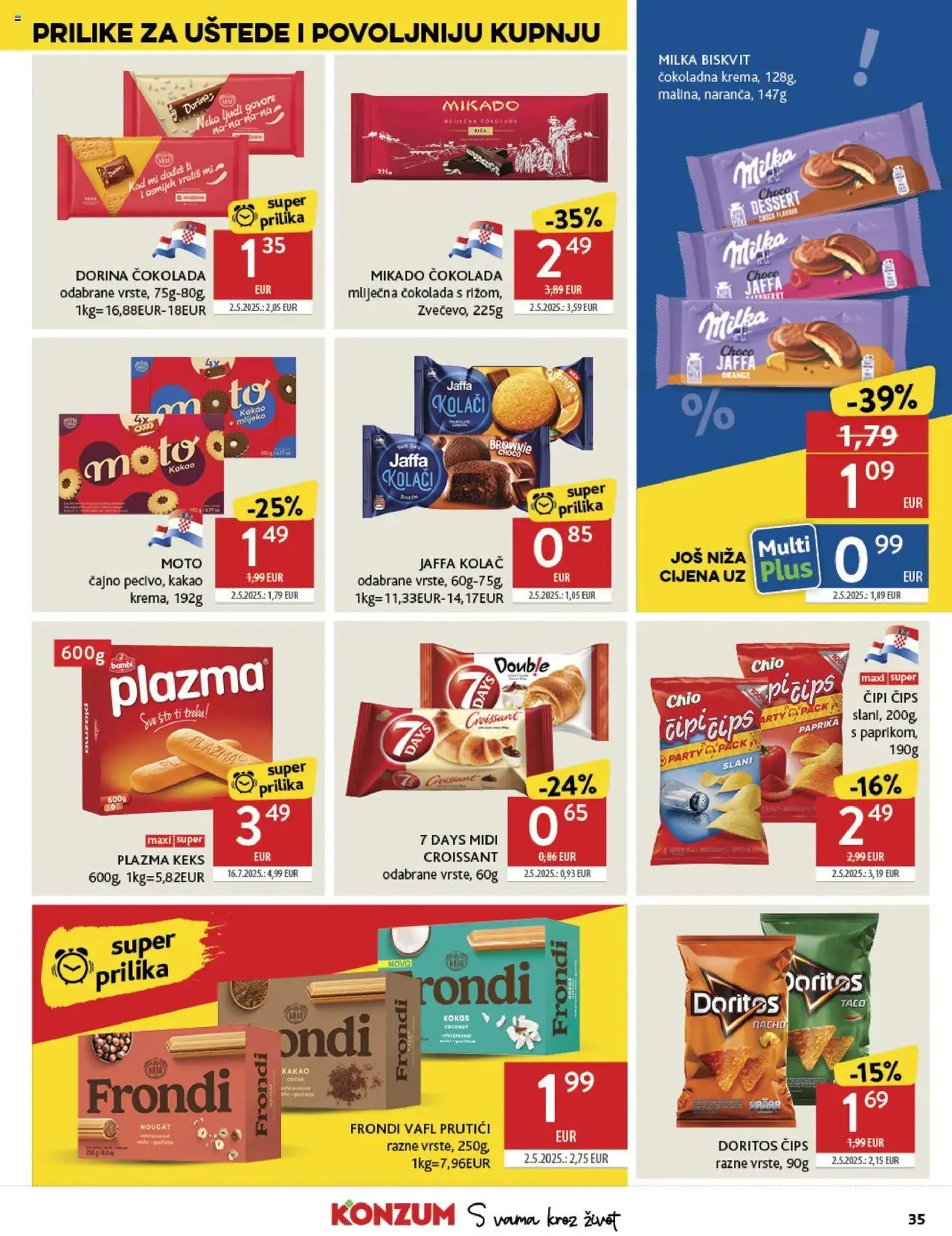 Konzum HR Akciós újság - 2025.09.10. érvényes szórólap 35 oldal 51 oldalból