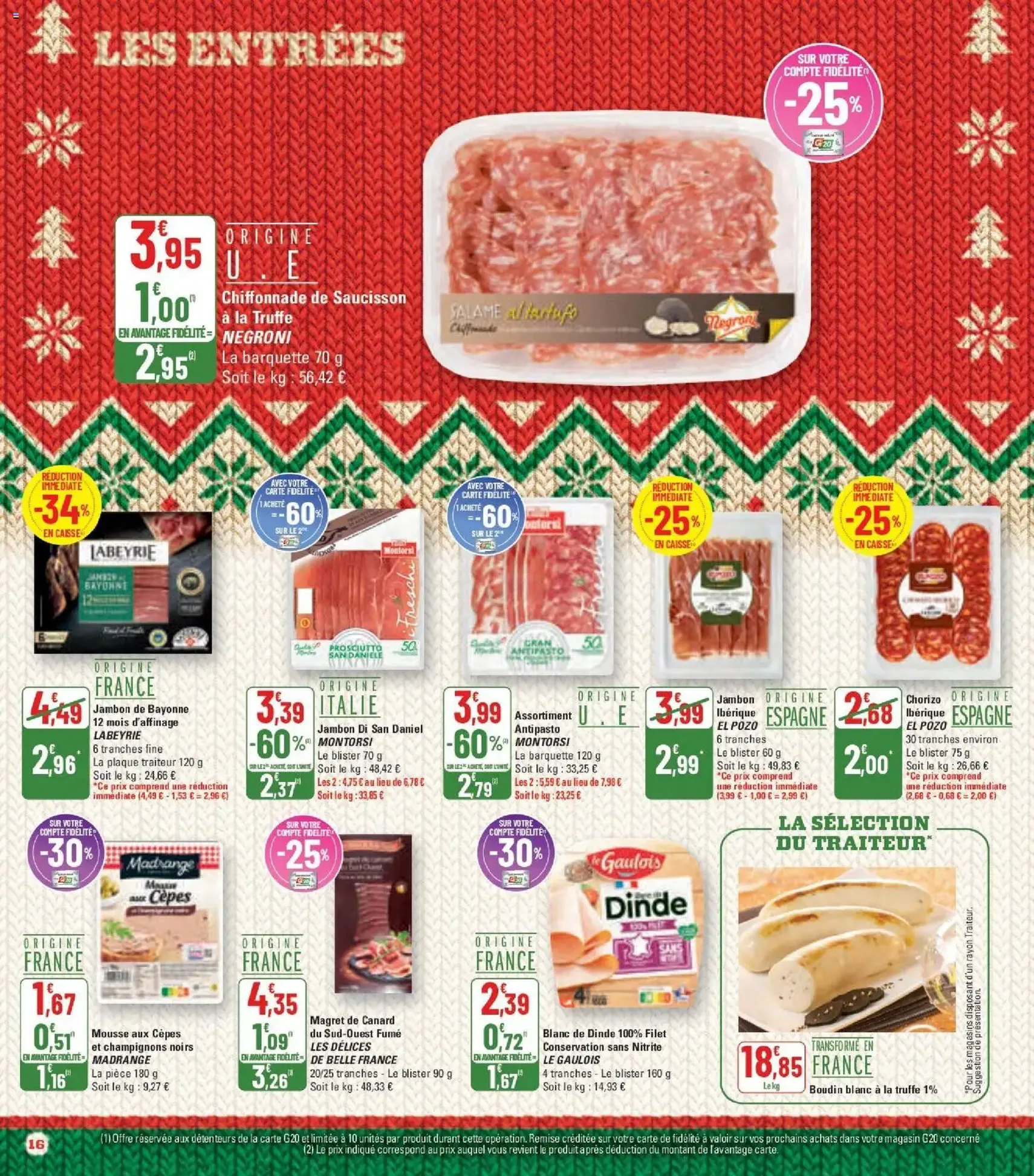 G20 Supermarchés catalogue - brochure valable à partir du 17/12/2025, page 16 sur 37