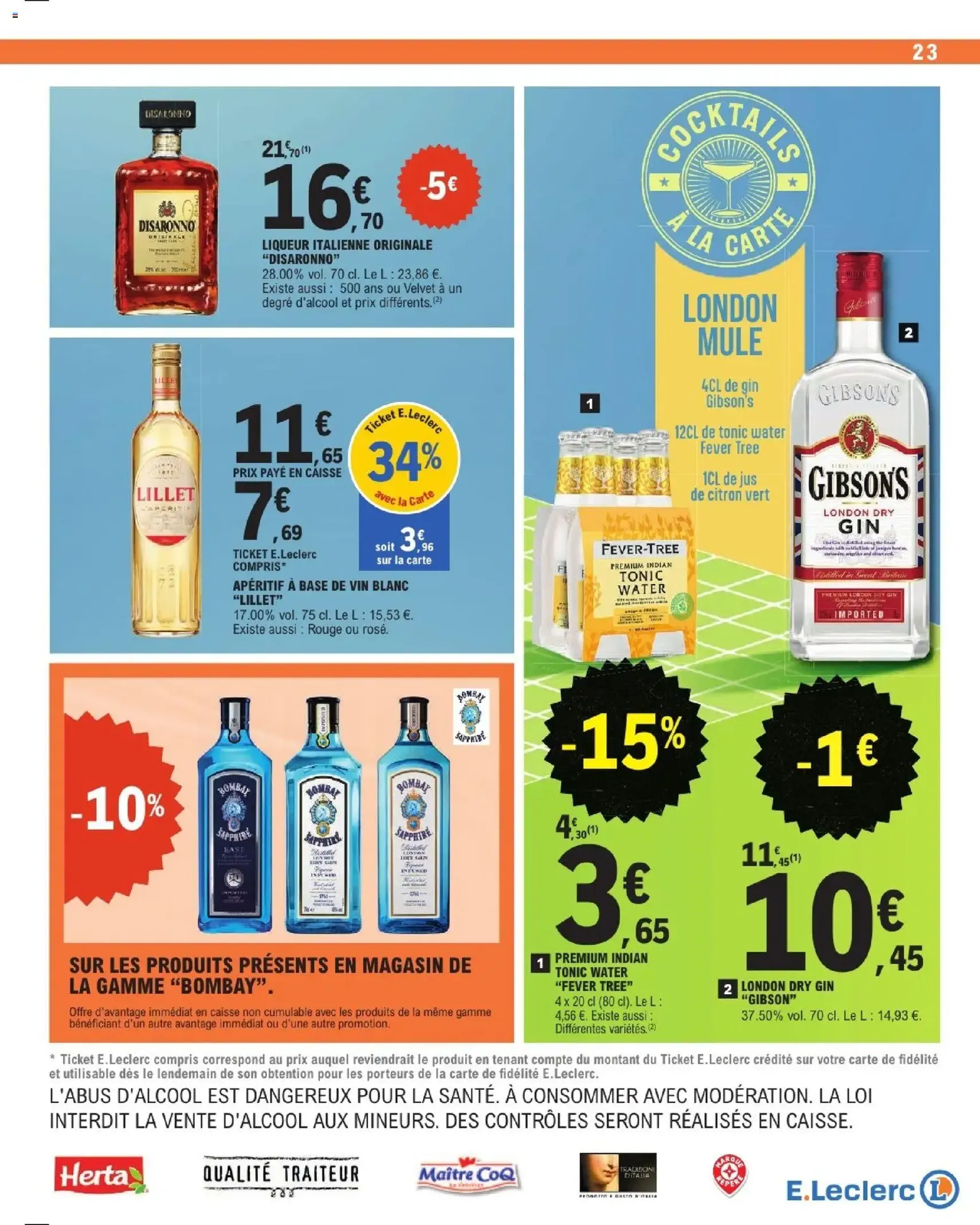 E.Leclerc catalogue de la semaine 17 - brochure valable à partir du 21/04/2026, page 23 sur 44