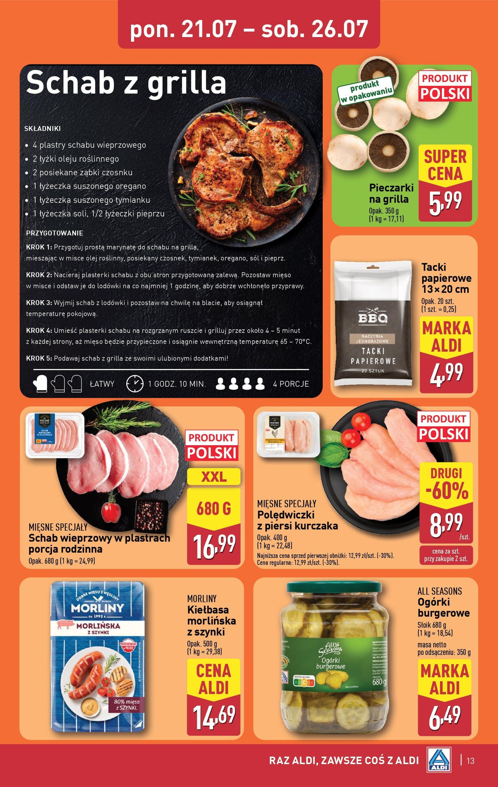Aldi Gazetka - ważny gazetka od 21.07.2025 strona 13 z 42