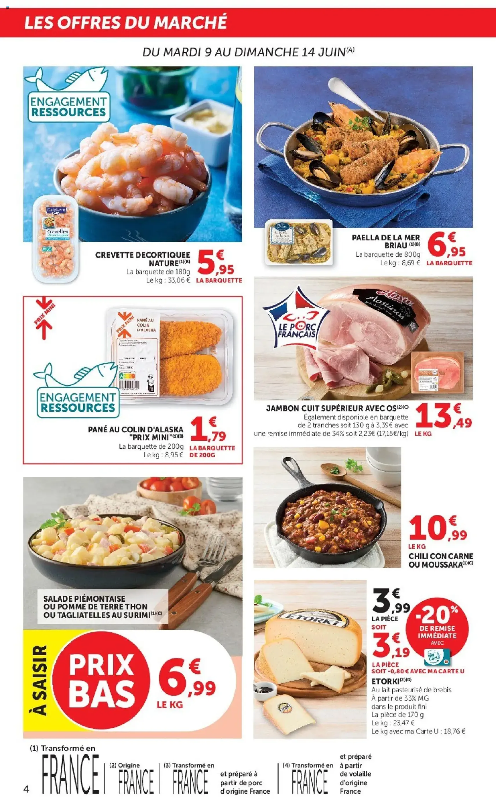 U Express catalogue - brochure valable à partir du 09/06/2026, page 4 sur 18
