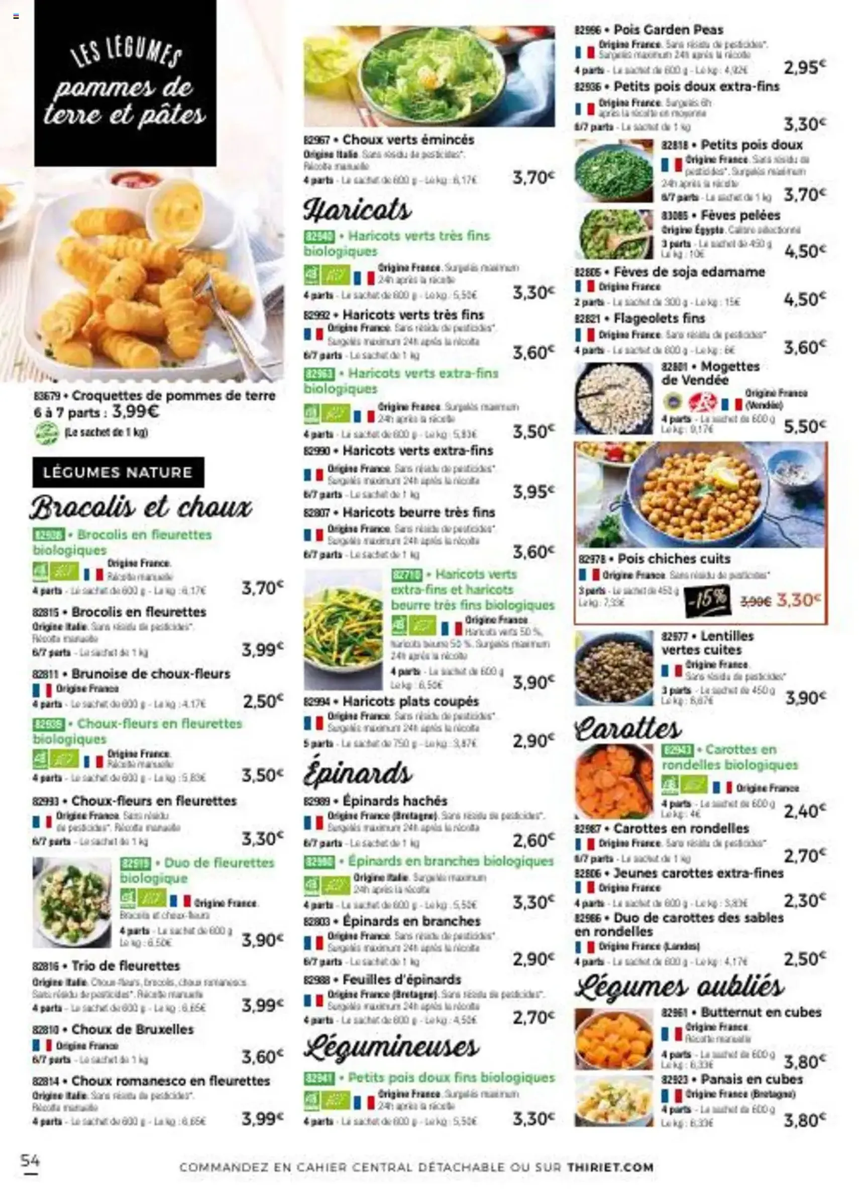 Thiriet catalogue livraison à domicile - brochure valable à partir du 11/07/2025, page 54 sur 80 Thiriet catalogue livraison à domicile - brochure valable à partir du 11/07/2025, page 54 sur 80