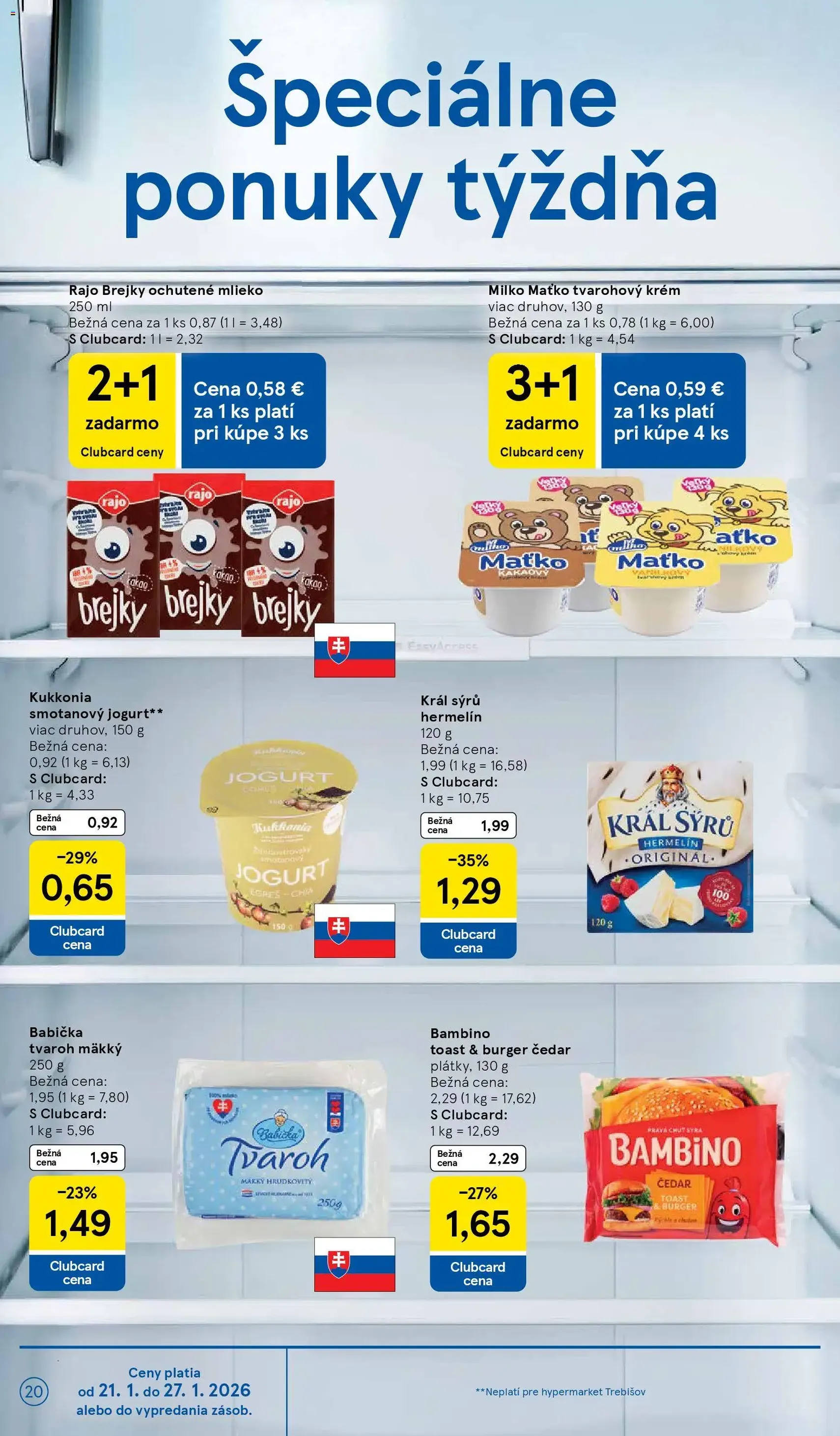 Tesco Hypermarket - leták - platný leták od 21.01.2026 strana 20 z 37