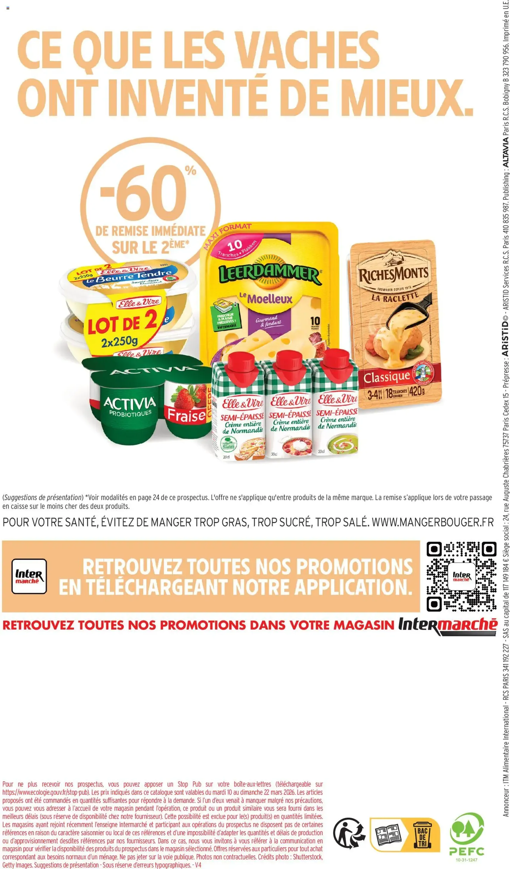 Intermarché catalogue semaine 11 - brochure valable à partir du 10/03/2026, page 40 sur 40