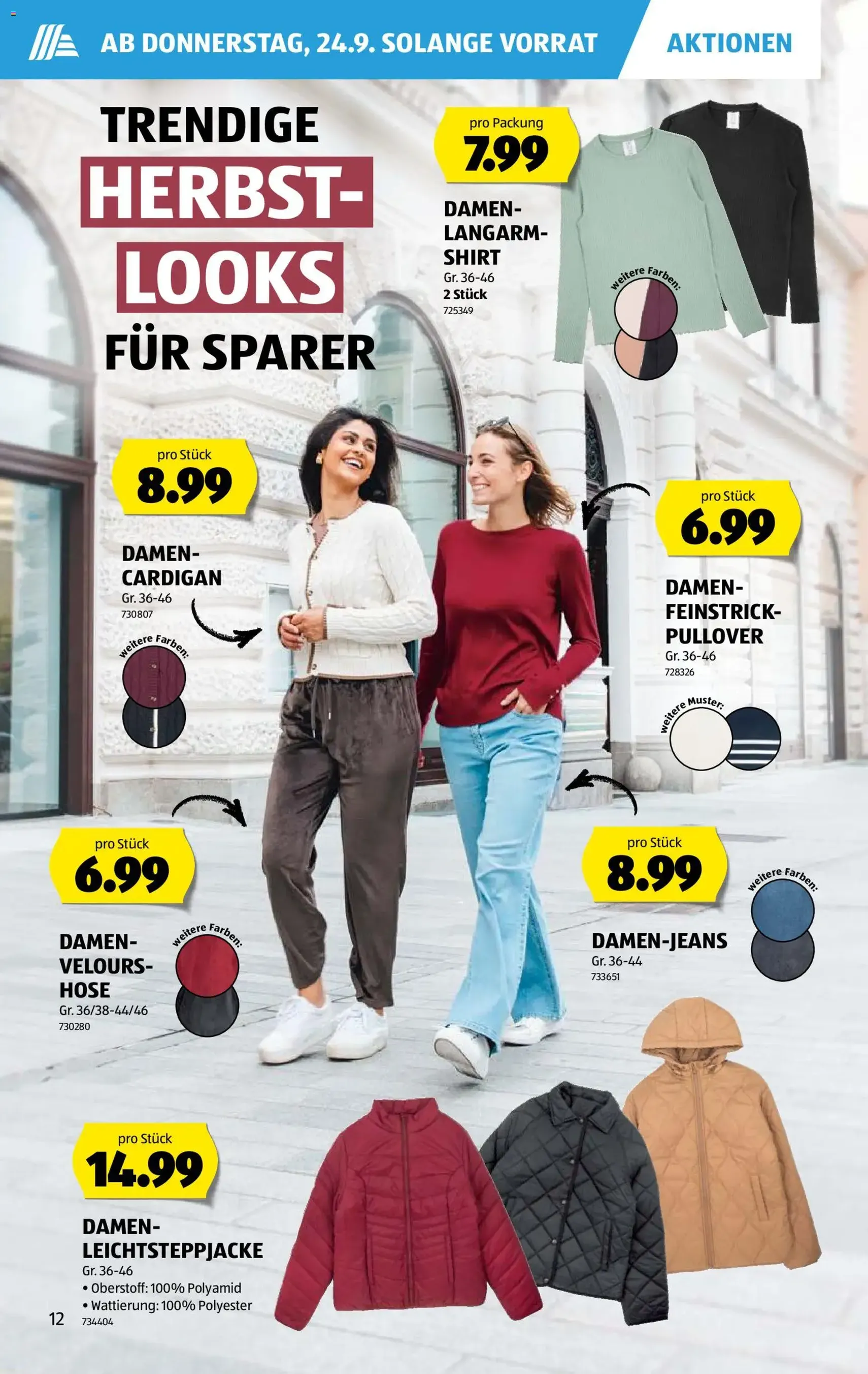 Aldi aktionen - Gültiger Prospekt ab 24.09.2026, Seite 12 von insgesamt 38