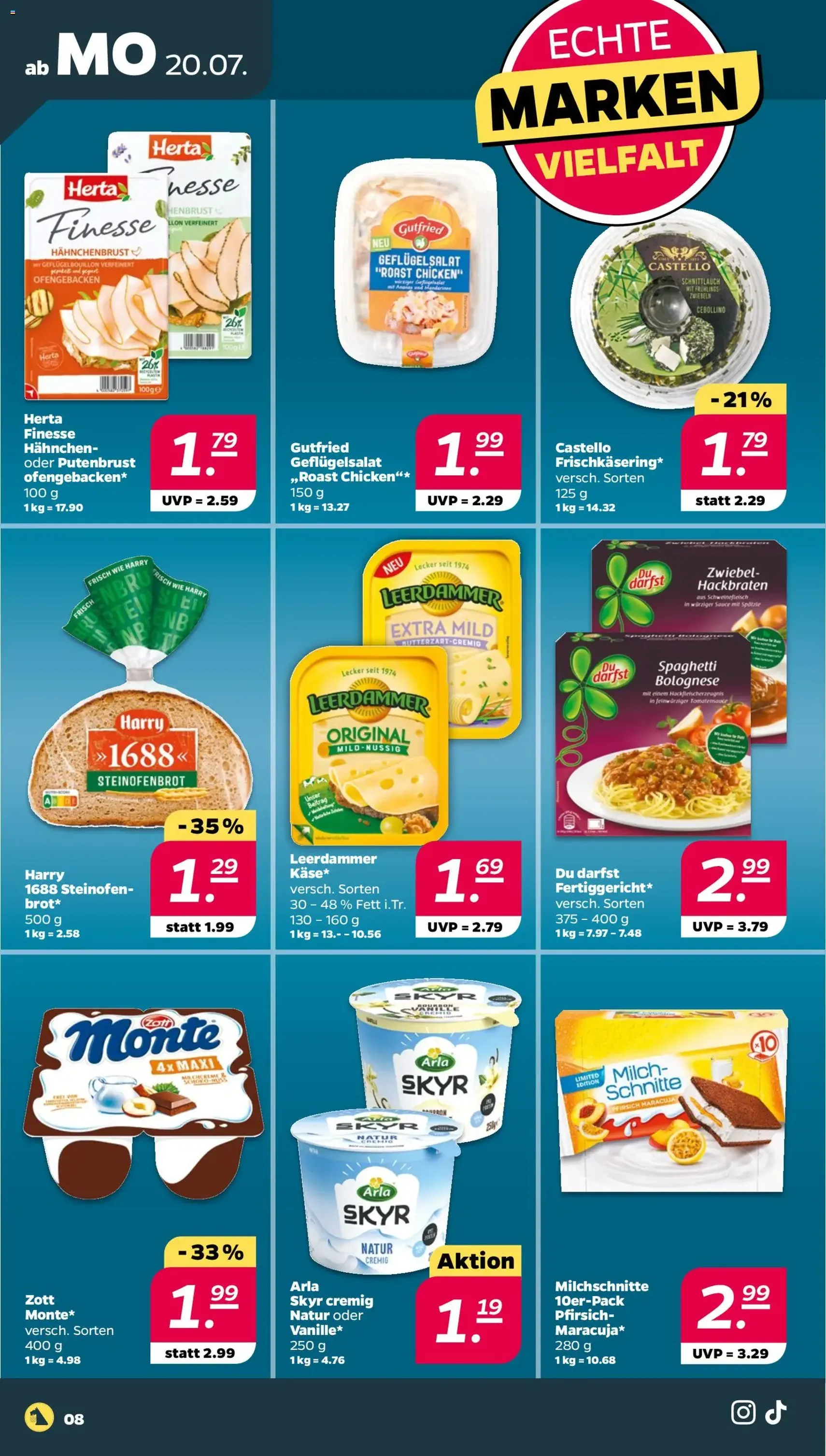 Netto Prospekt - Gültiger Prospekt ab 20.07.2026, Seite 8 von insgesamt 32